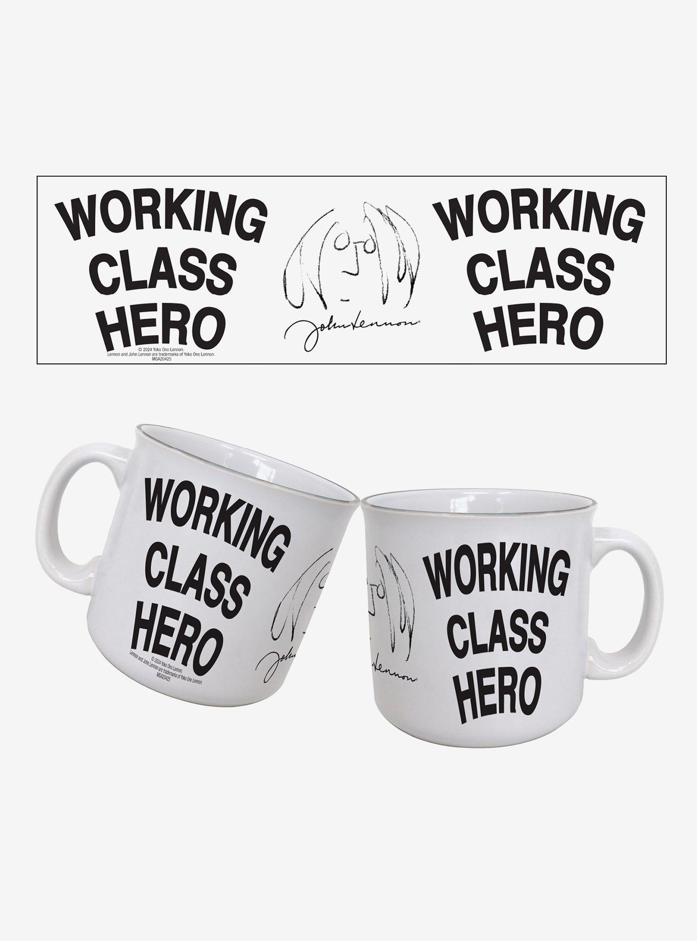 John Lennon Working Class Hero 20oz Camper Mug, , hi-res