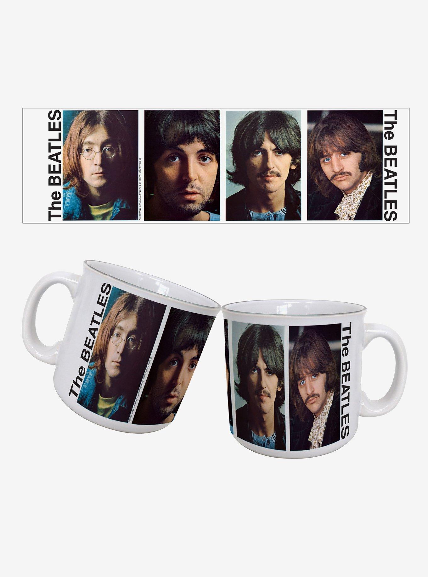 The Beatles White Album Portrait 20oz Camper Mug, , hi-res