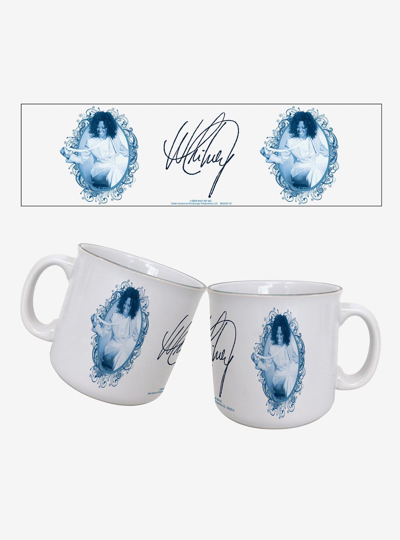 Whitney Houston Laughter 20oz Camper Mug, , hi-res
