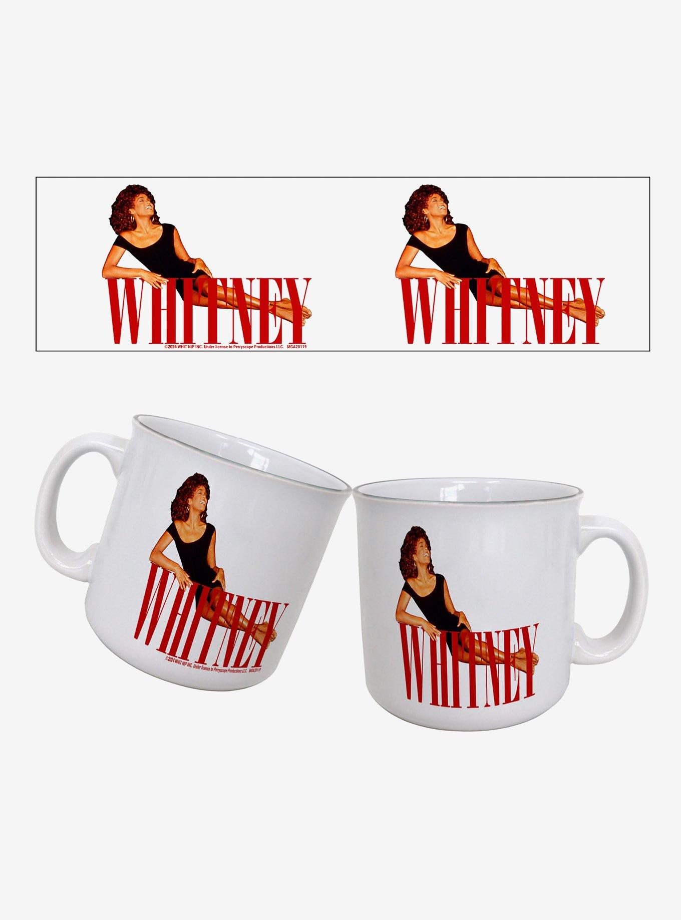 Whitney Houston Lounging 20oz Camper Mug, , hi-res