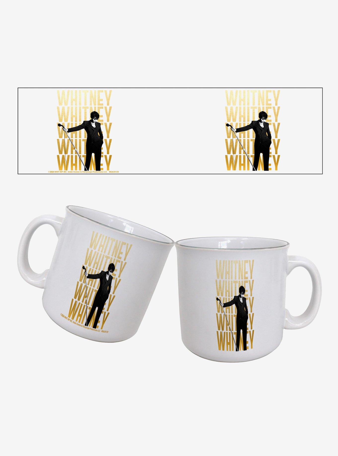 Whitney Houston Microphone 20oz Camper Mug, , hi-res