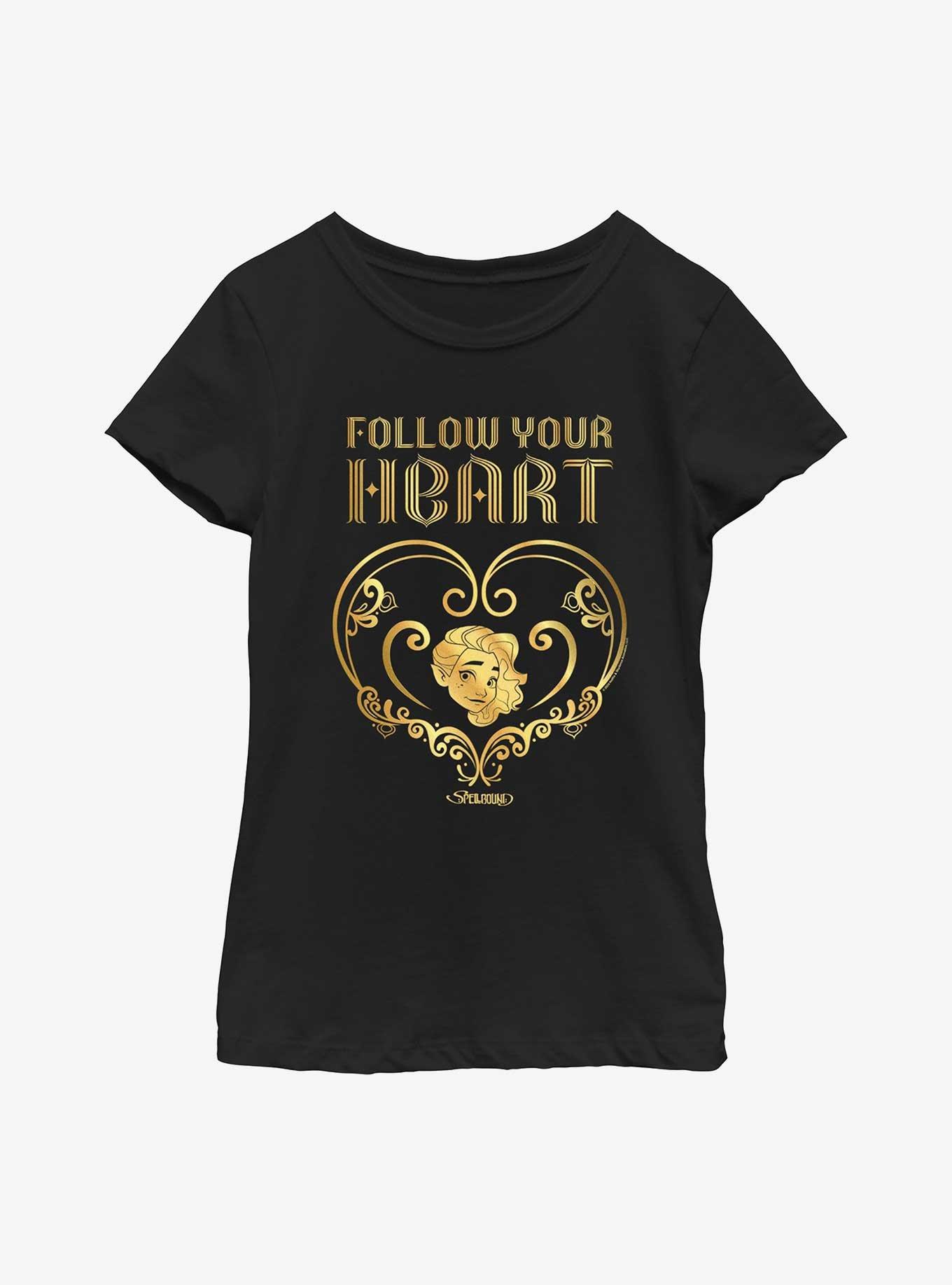 Spellbound Follow Your Heart Youth Girls T-Shirt, , hi-res