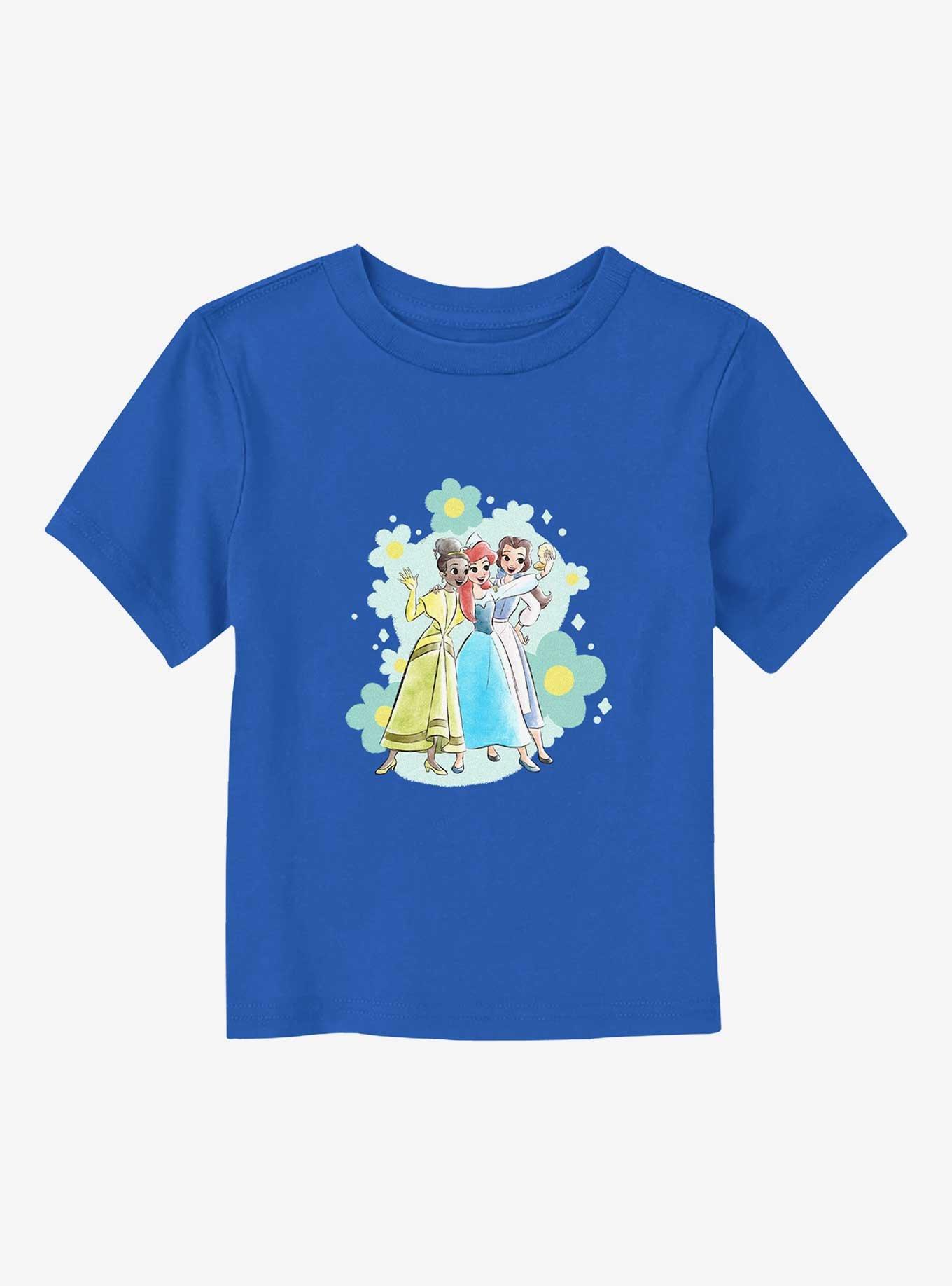 Disney Princesses Selfie Mirror Toddler T-Shirt, ROYAL, hi-res