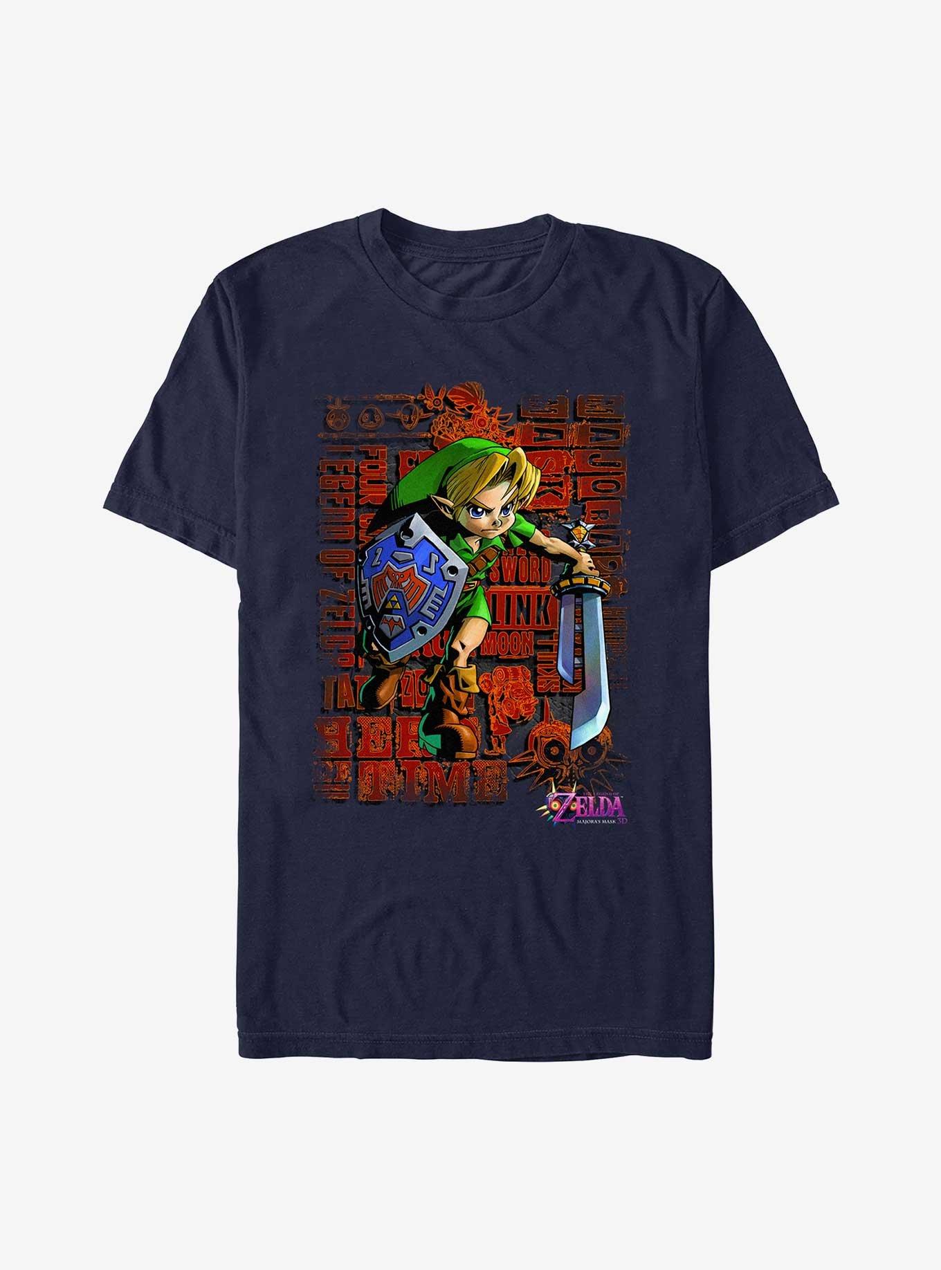 The Legend Of Zelda Link Dash T-Shirt, NAVY, hi-res