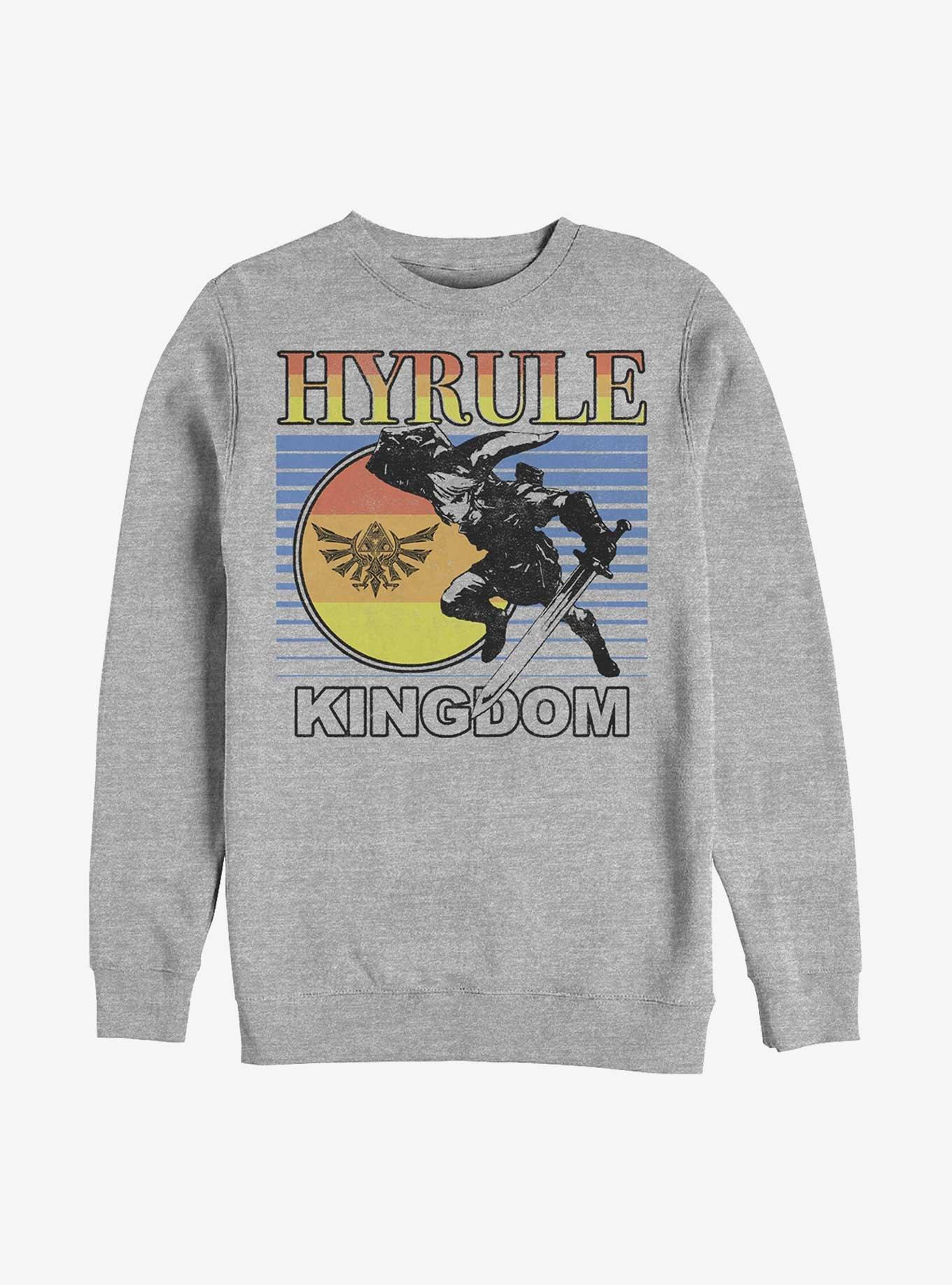 The Legend Of Zelda Hyrule Kingdom Vintage Style Sweatshirt, , hi-res