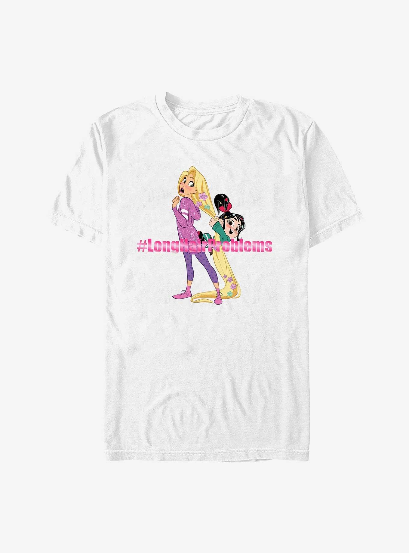 Disney Wreck It Ralph Rapunzel Long Hair Problems T-Shirt, , hi-res