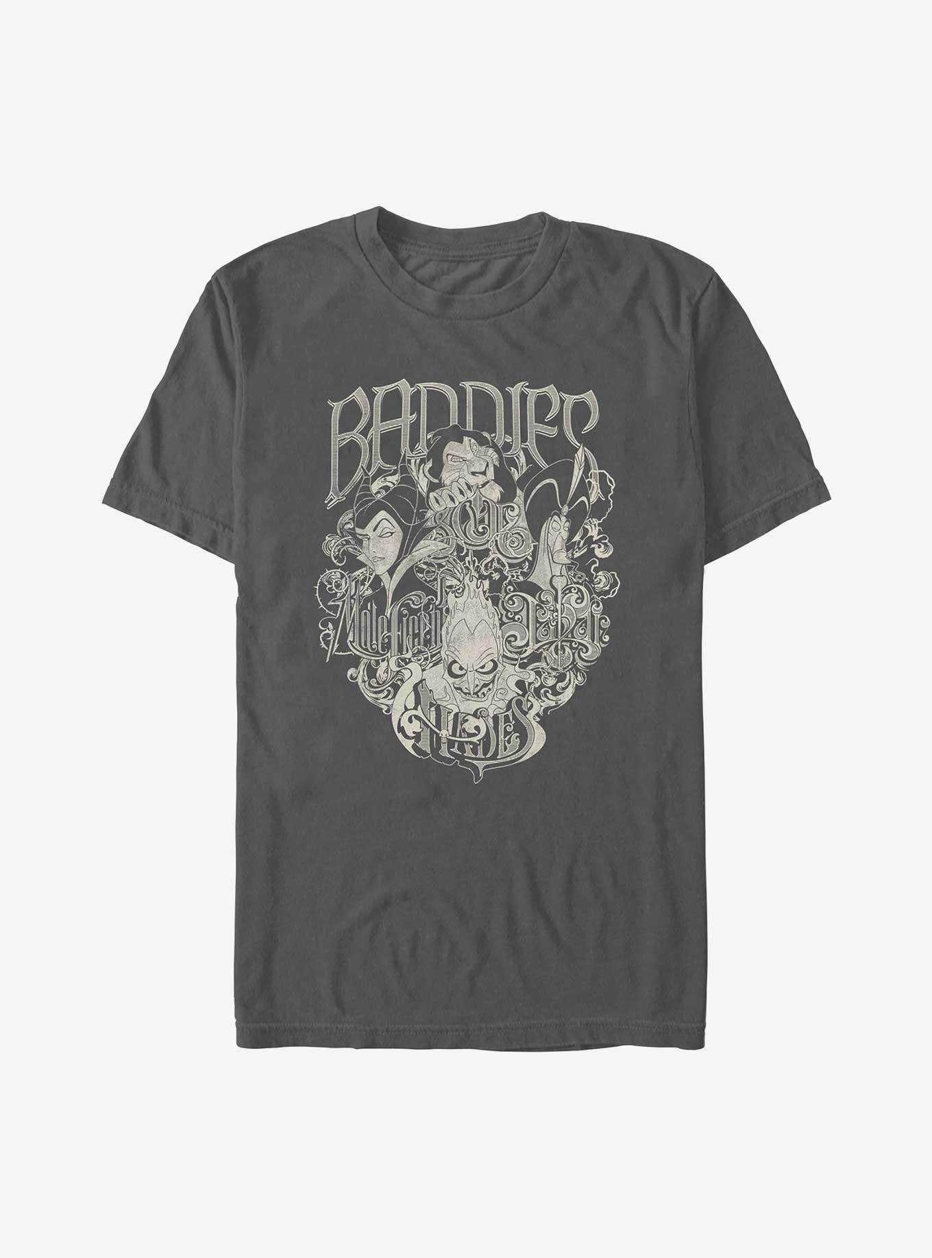 Disney Villains Baddest Baddies T-Shirt, CHARCOAL, hi-res