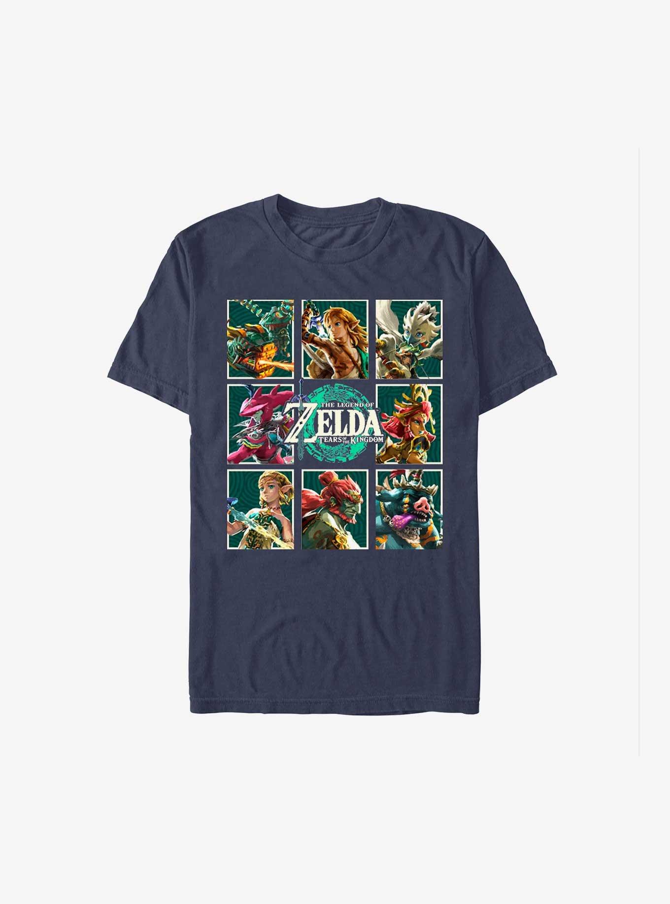 The Legend Of Zelda Tears Of The Kingdom Character Boxes T-Shirt, , hi-res