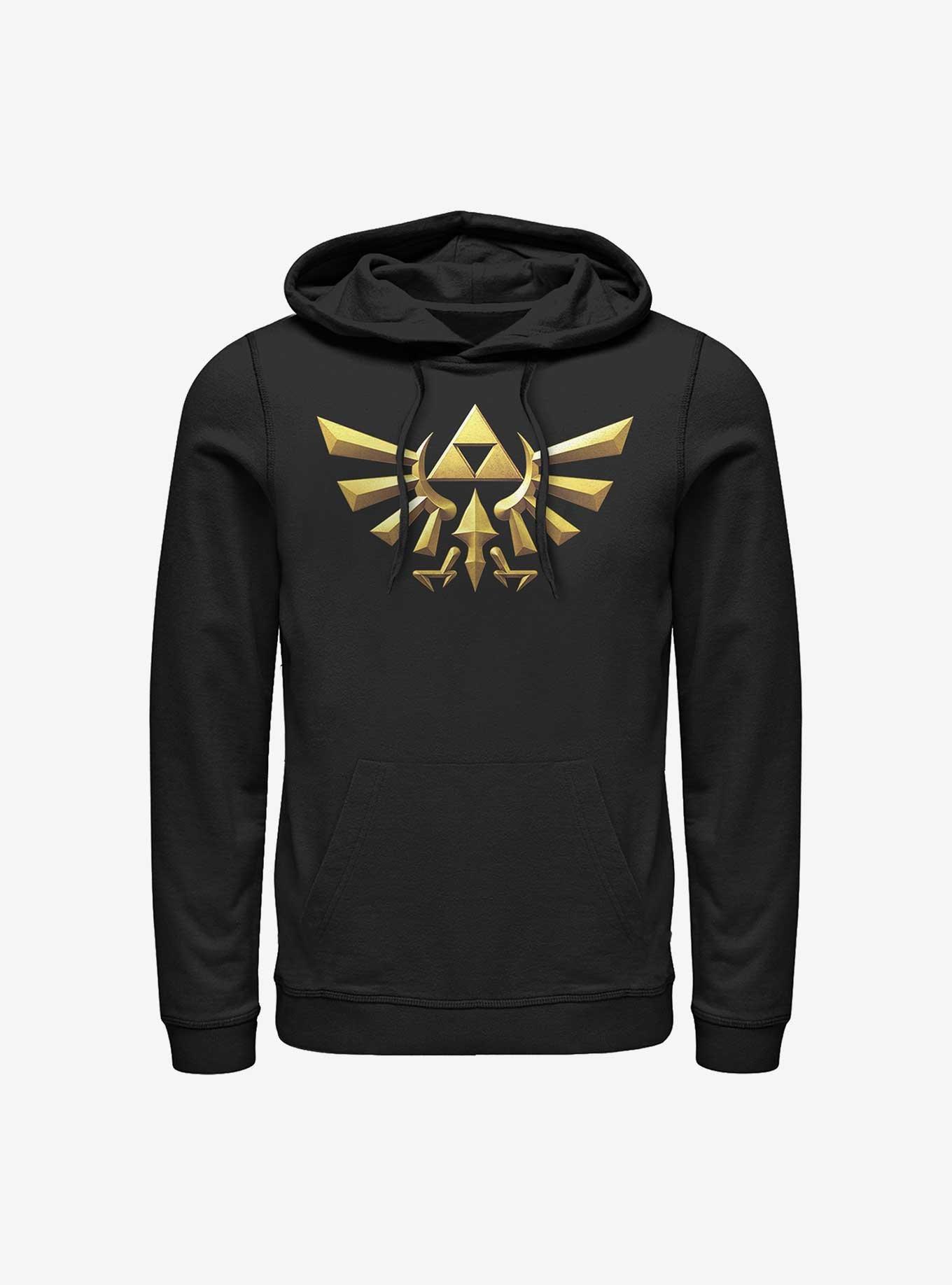 The Legend Of Zelda 3D Crest Hoodie, , hi-res