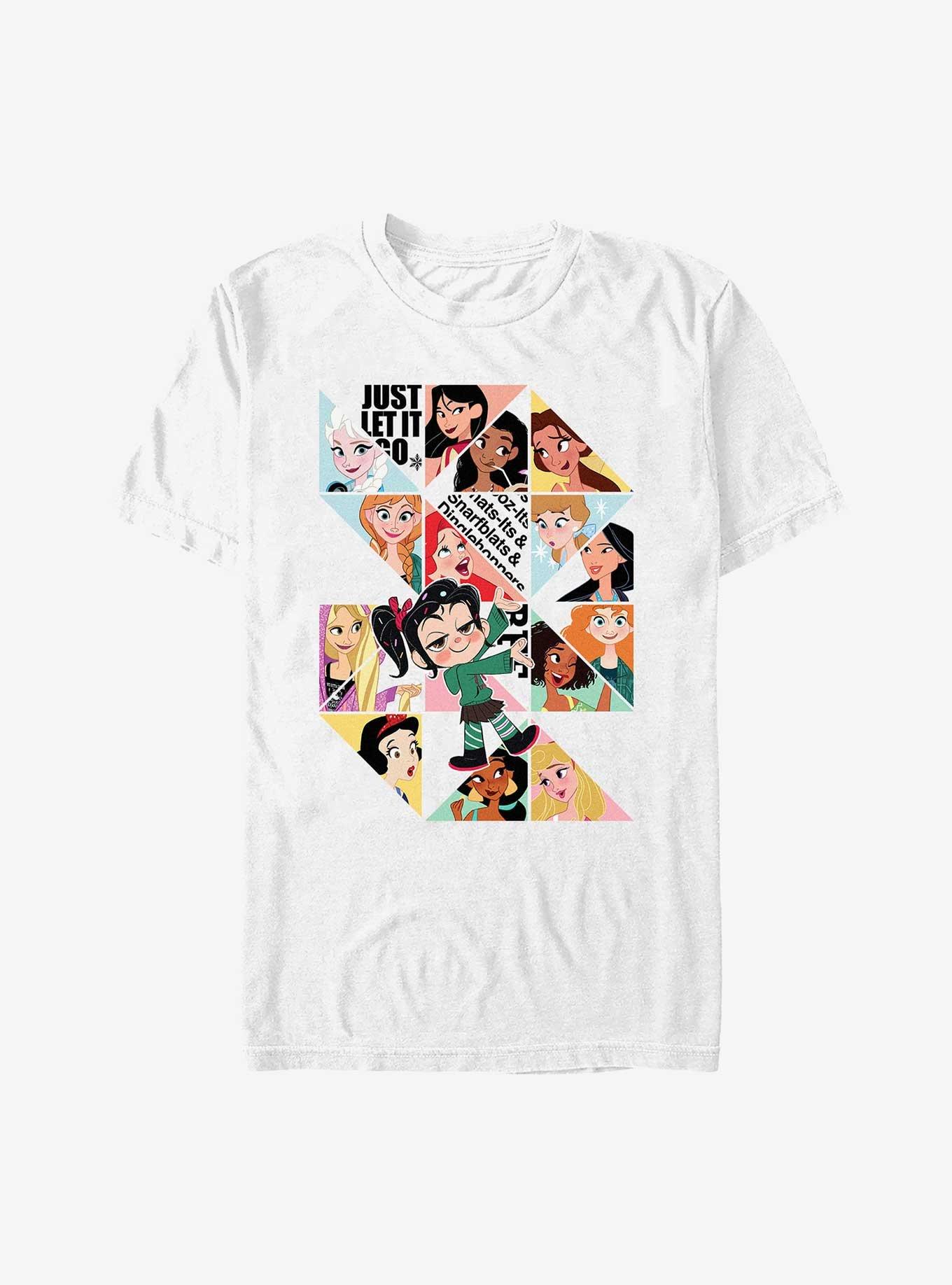 Disney Wreck It Ralph Comfy Princess Grid T-Shirt, , hi-res