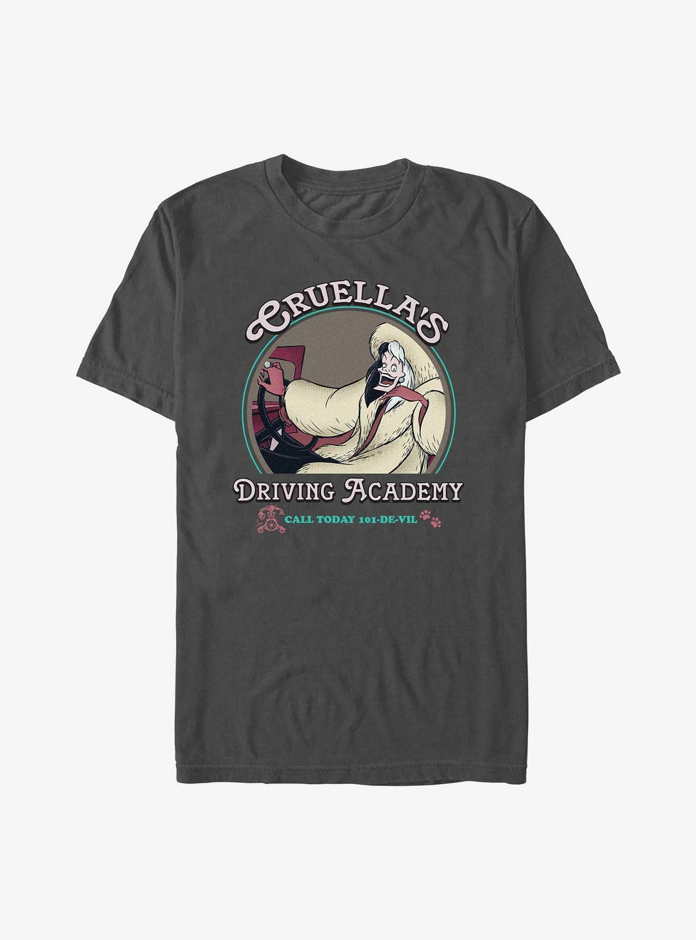 Disney Villains Cruella Driving Academty T-Shirt,Specials : American Fashion Style Bags On Sale