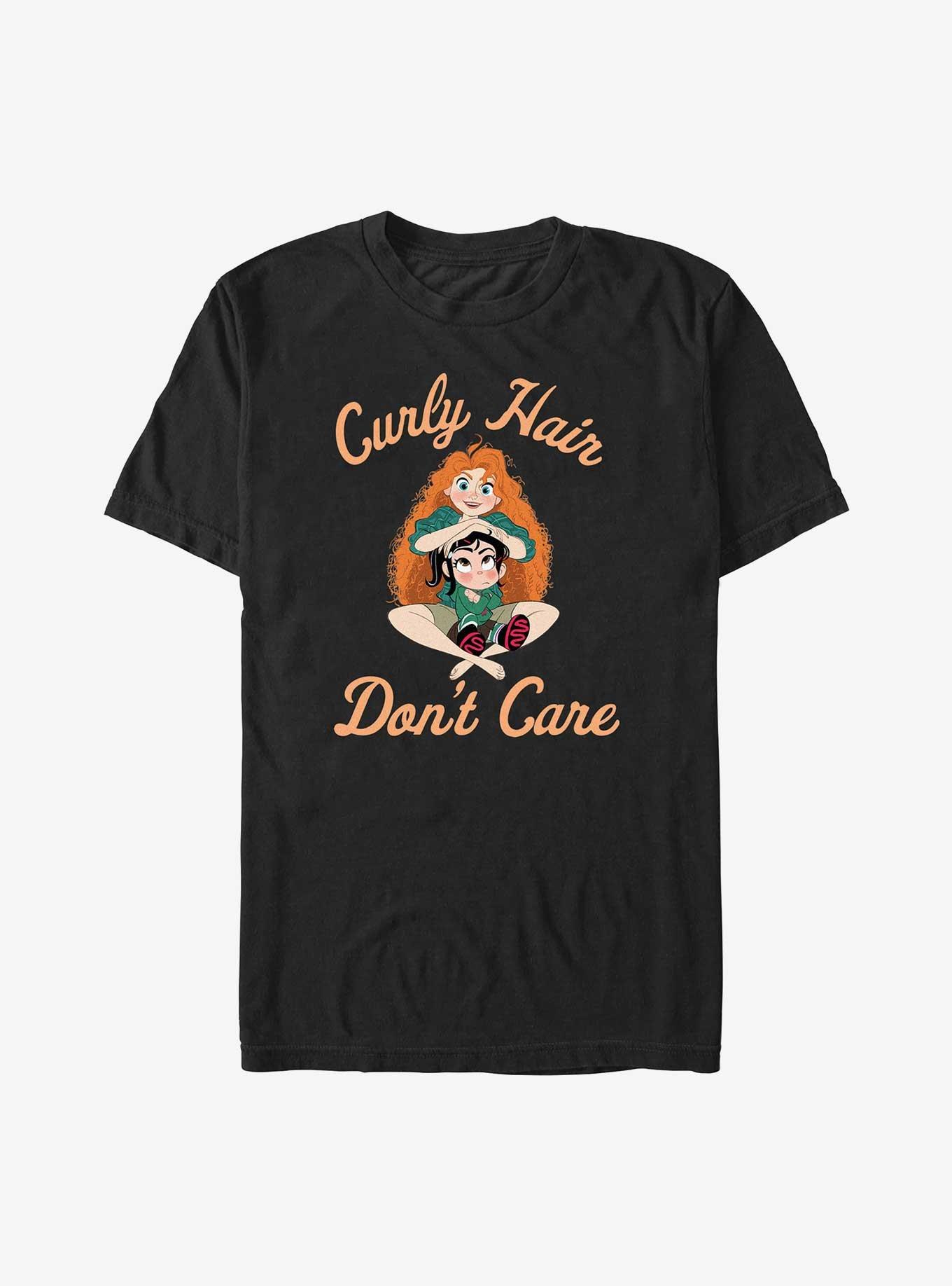 Disney Wreck It Ralph Comfy Brave Curly Hair Don't Care T-Shirt, , hi-res