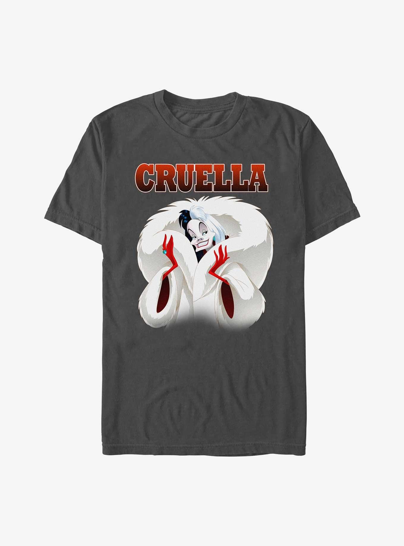 Disney Villains Cruella Fur Coat T-Shirt, , hi-res