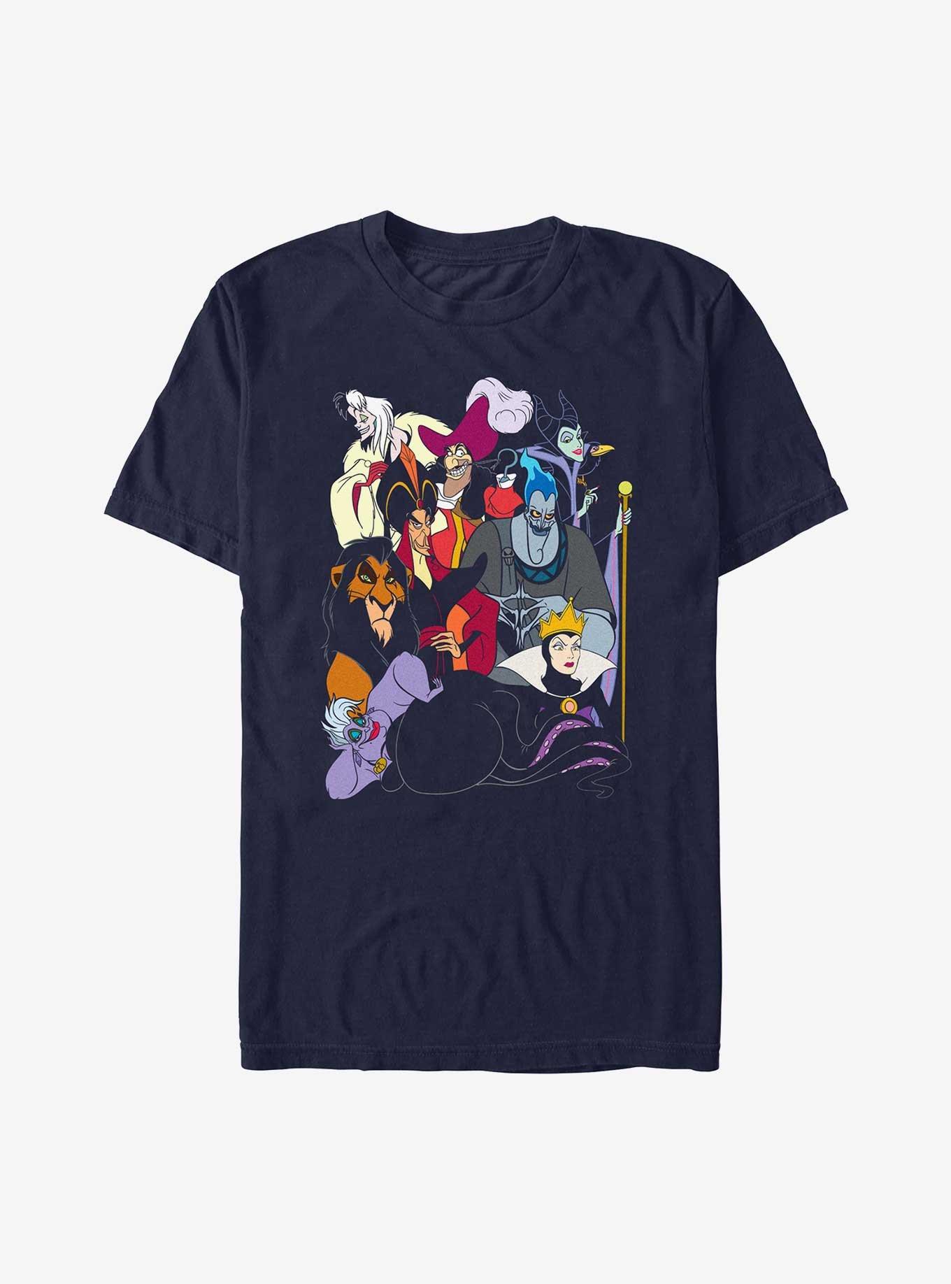 Disney Villains Villains Stack T-Shirt, , hi-res