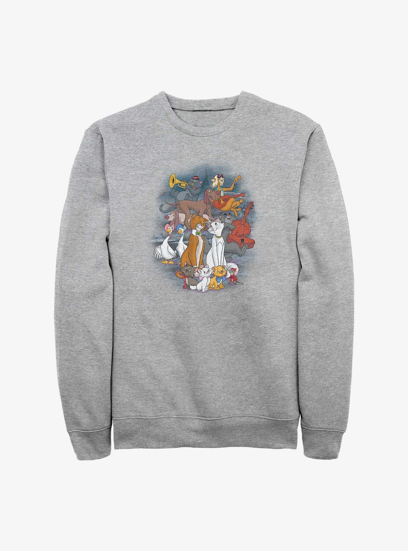 Disney The Aristocats Everybody Wants To Be A Cat Sweatshirt, , hi-res