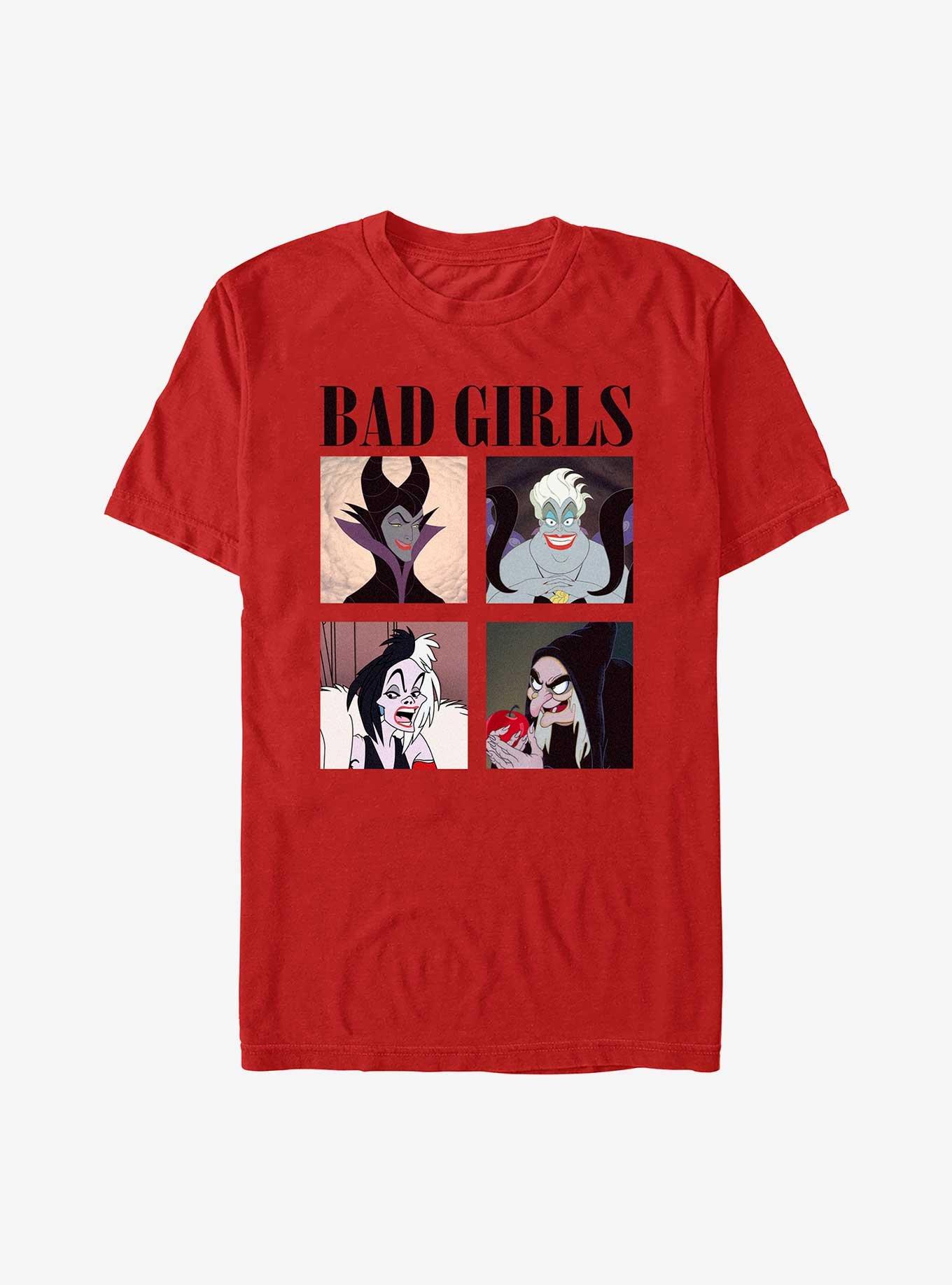 Disney Villains Four Square Bad Girls T-Shirt, , hi-res