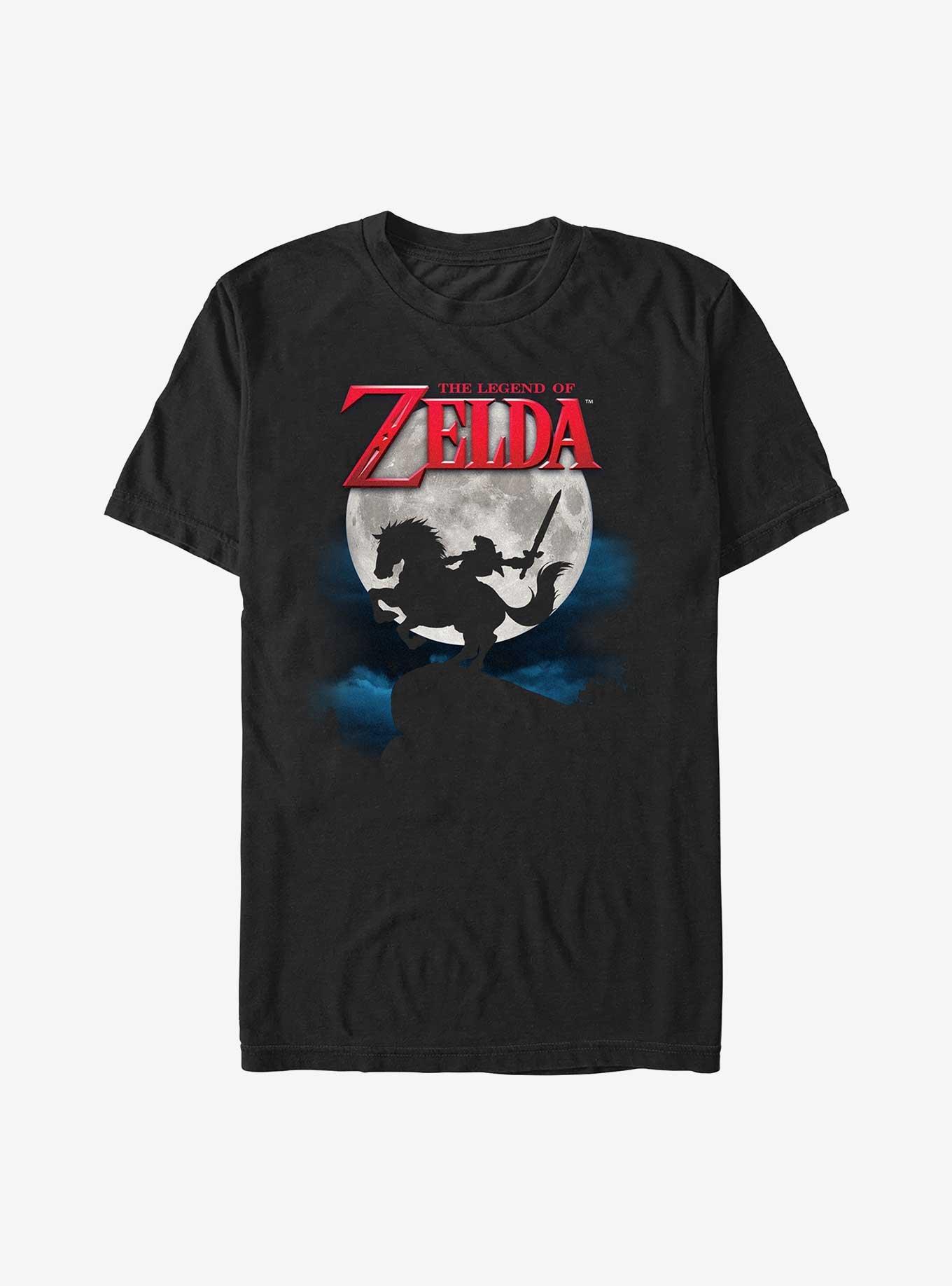 The Legend Of Zelda Full Moon Silhouette T-Shirt, , hi-res
