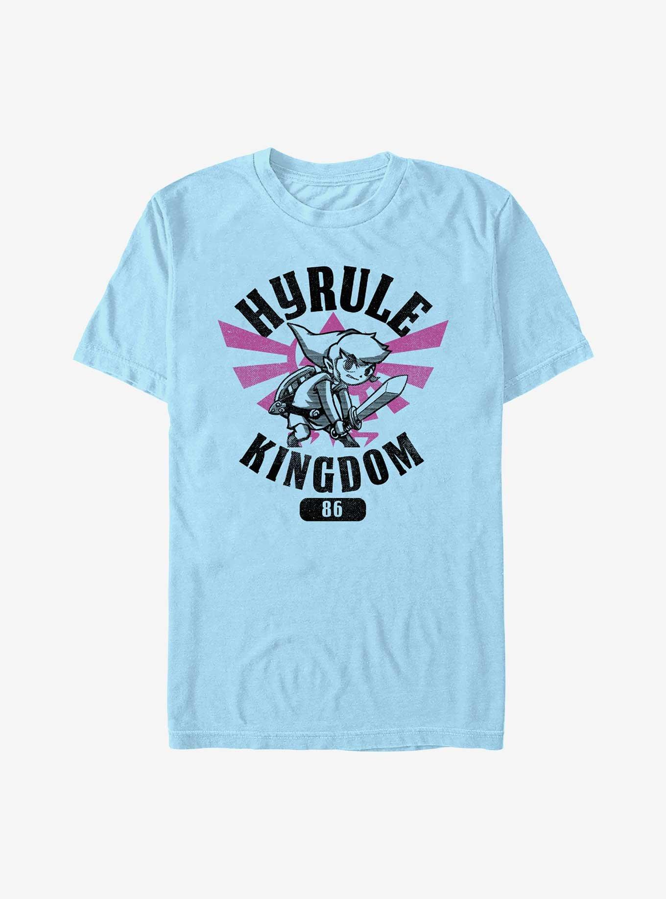The Legend Of Zelda Hero Academy T-Shirt, LT BLUE, hi-res