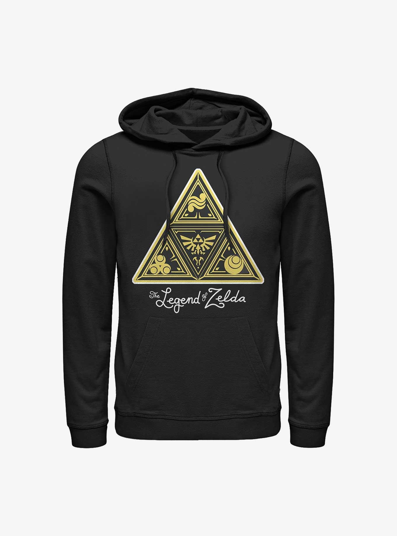 The Legend Of Zelda Intricate Triforce Hoodie, , hi-res