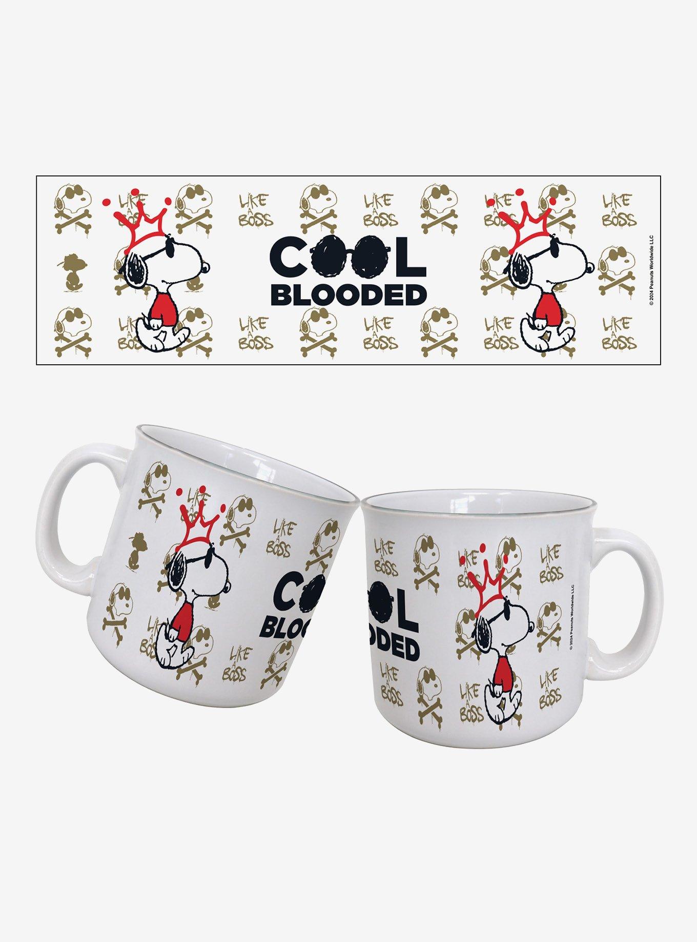 Peanuts Cool Blooded 20oz Camper Mug, , hi-res