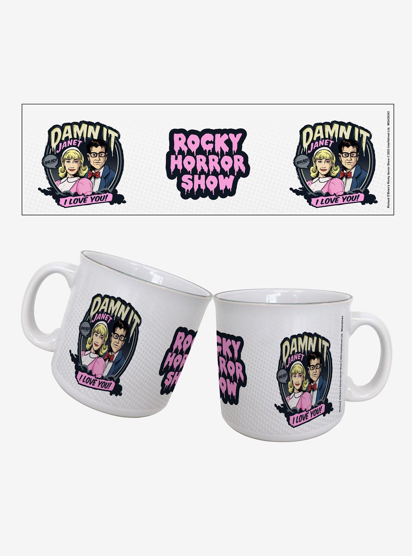 Rocky Horror Show Damnit Janet 20oz Camper Mug, , hi-res