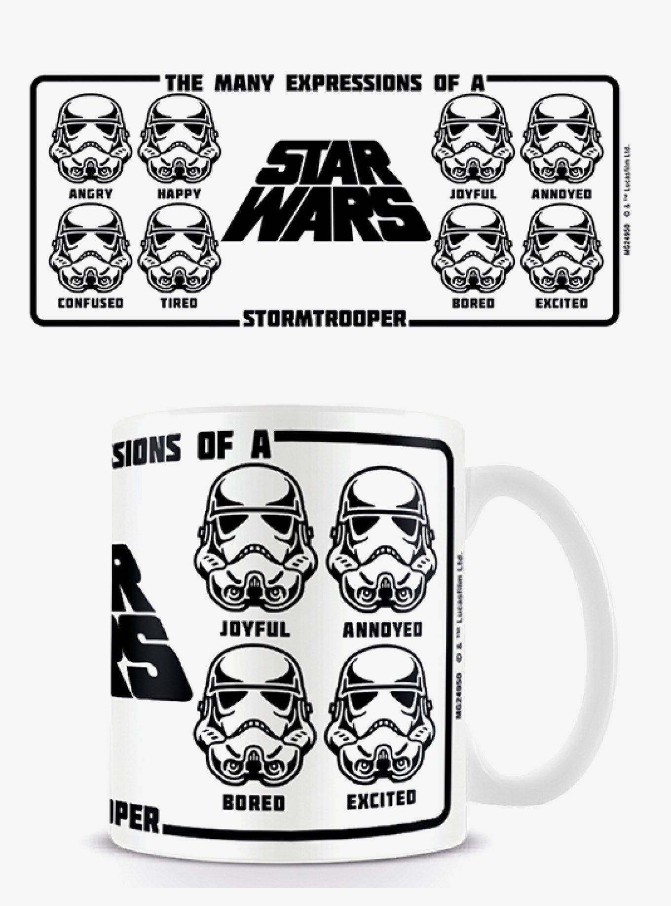 Star Wars Expressions of A Stormtrooper 20oz Mug, , hi-res
