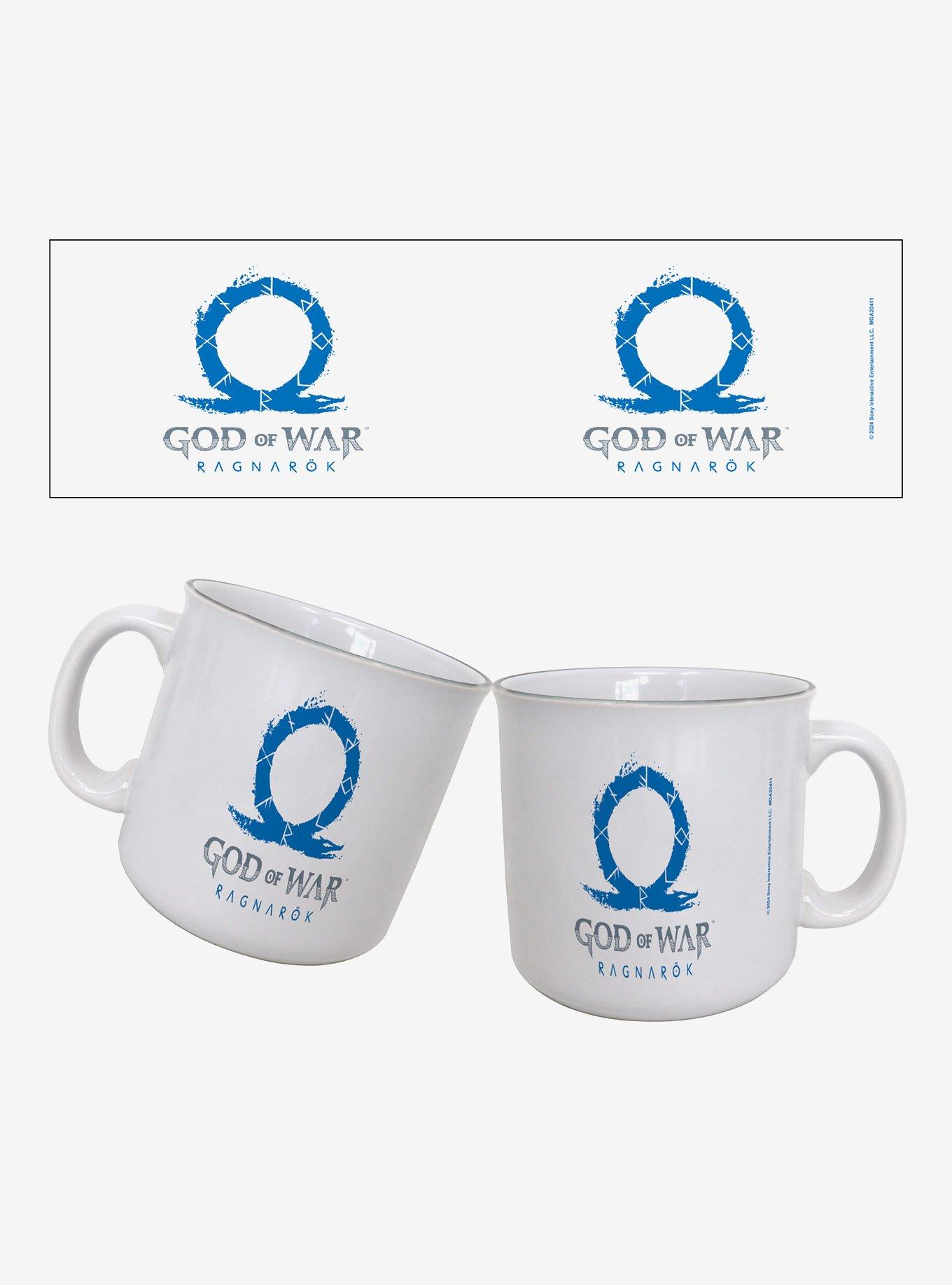 God of War Ragnarok Logo 20oz Camper Mug, , hi-res