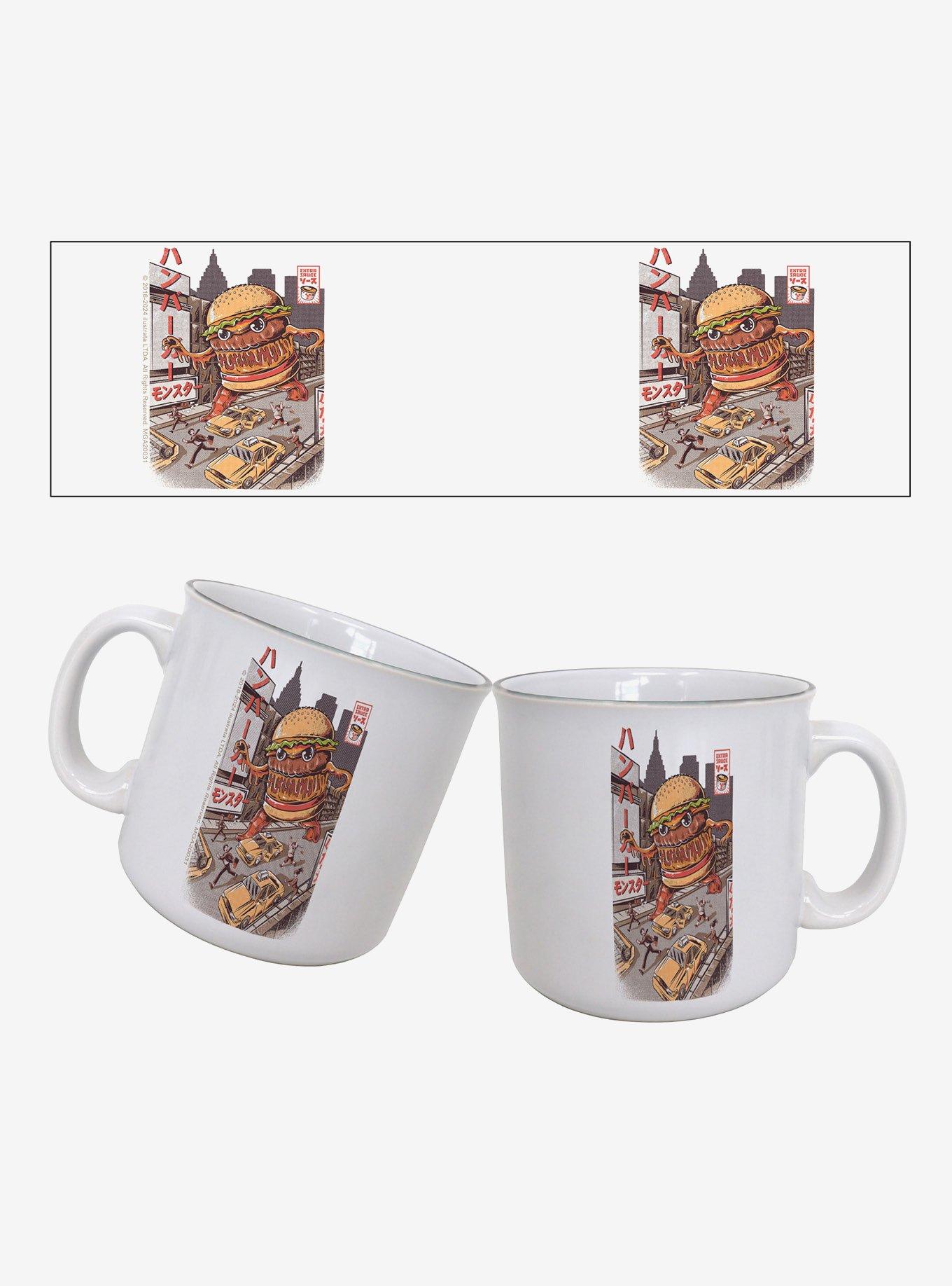 Ilustrata Burger 20oz Camper Mug, , hi-res