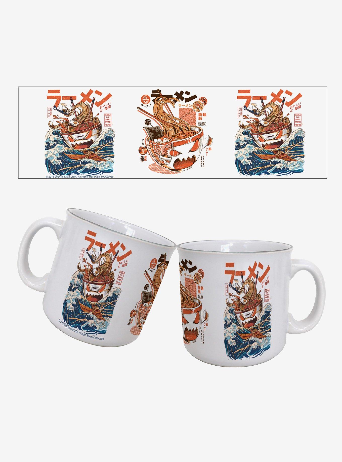 Ilustrata The Great Ramen 20oz Camper Mug, , hi-res