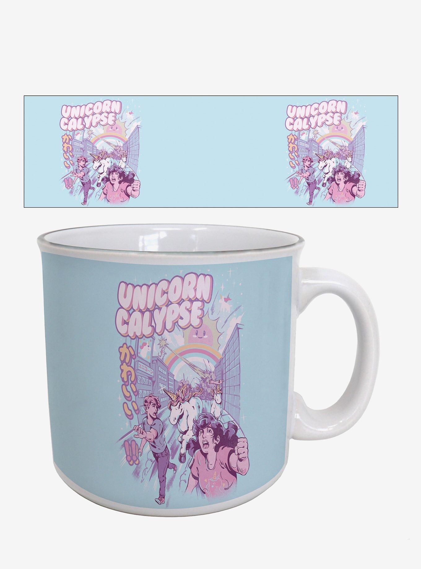 Ilustrata Unicorn Calypse 20oz Camper Mug, , hi-res