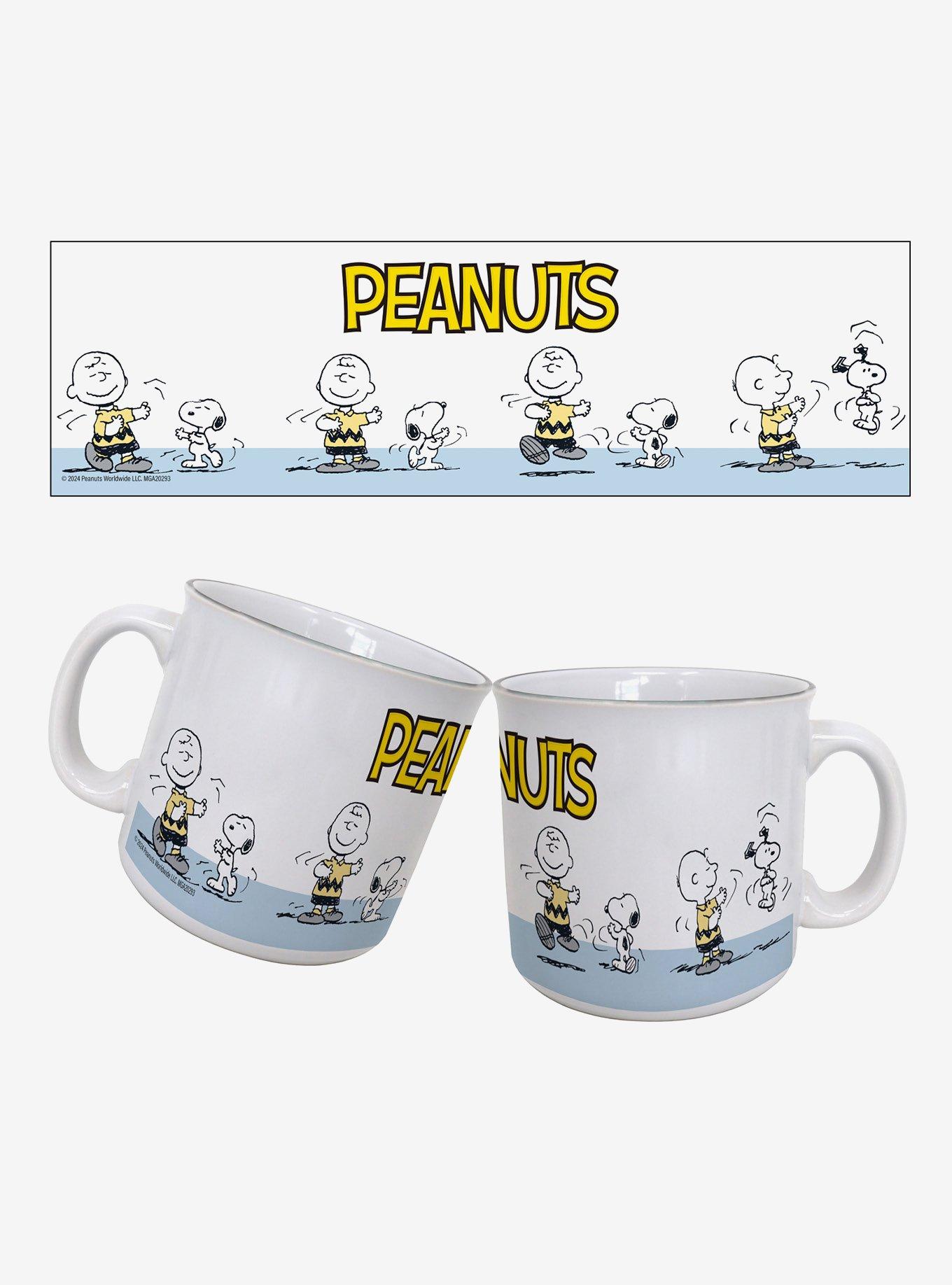 Peanuts Charlie Brown & Snoopy Dance 20oz Camper Mug, , hi-res