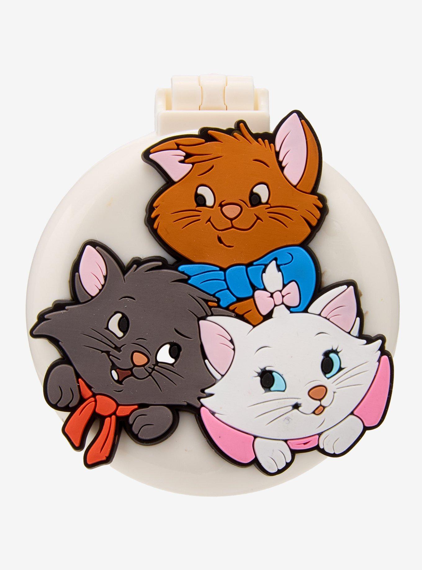 Disney The Aristocats Kittens Compact Mirror & Brush - BoxLunch Exclusive, , hi-res