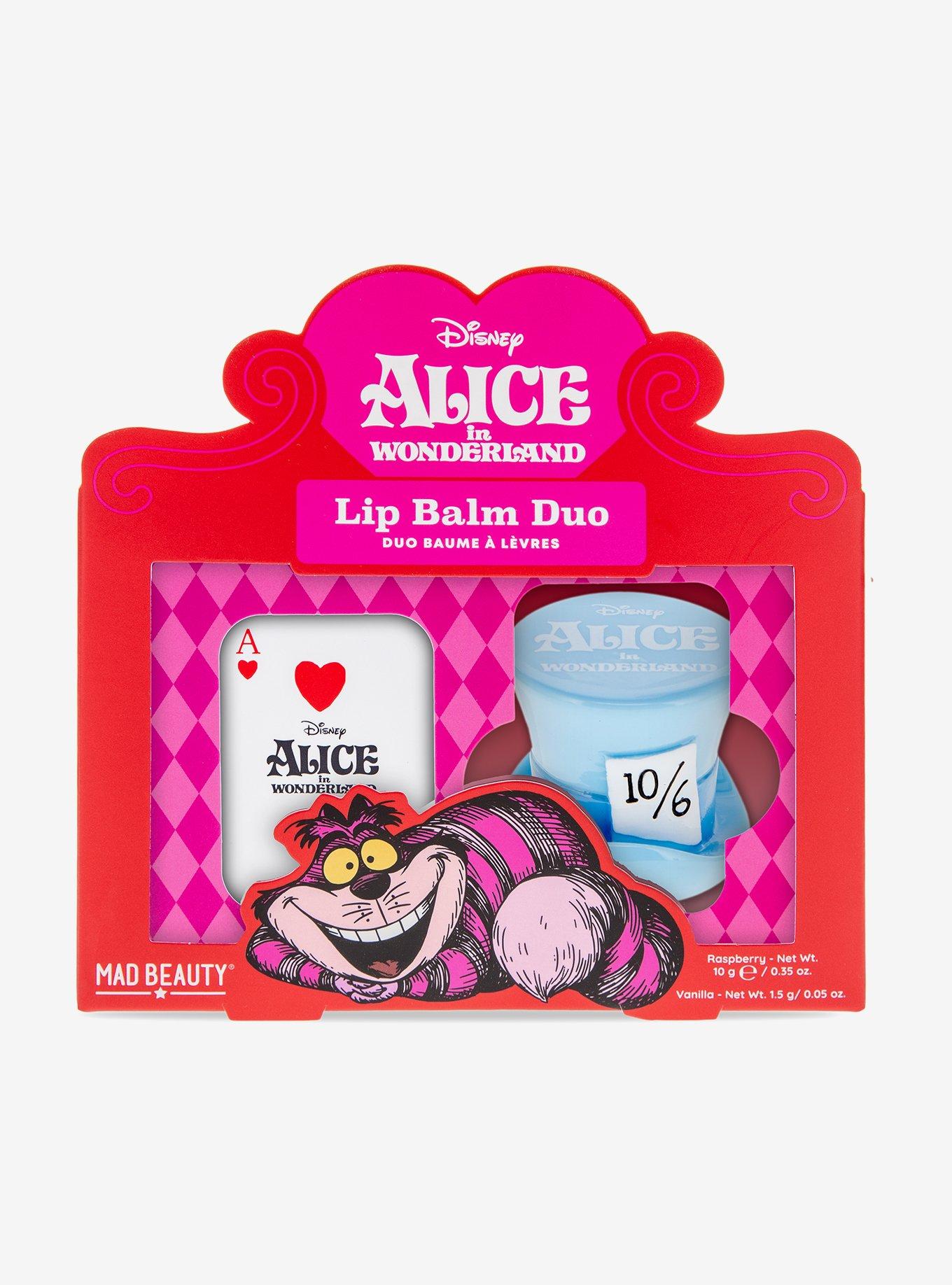 Mad Beauty Disney Alice in Wonderland Lip Balm Duo Set, , hi-res
