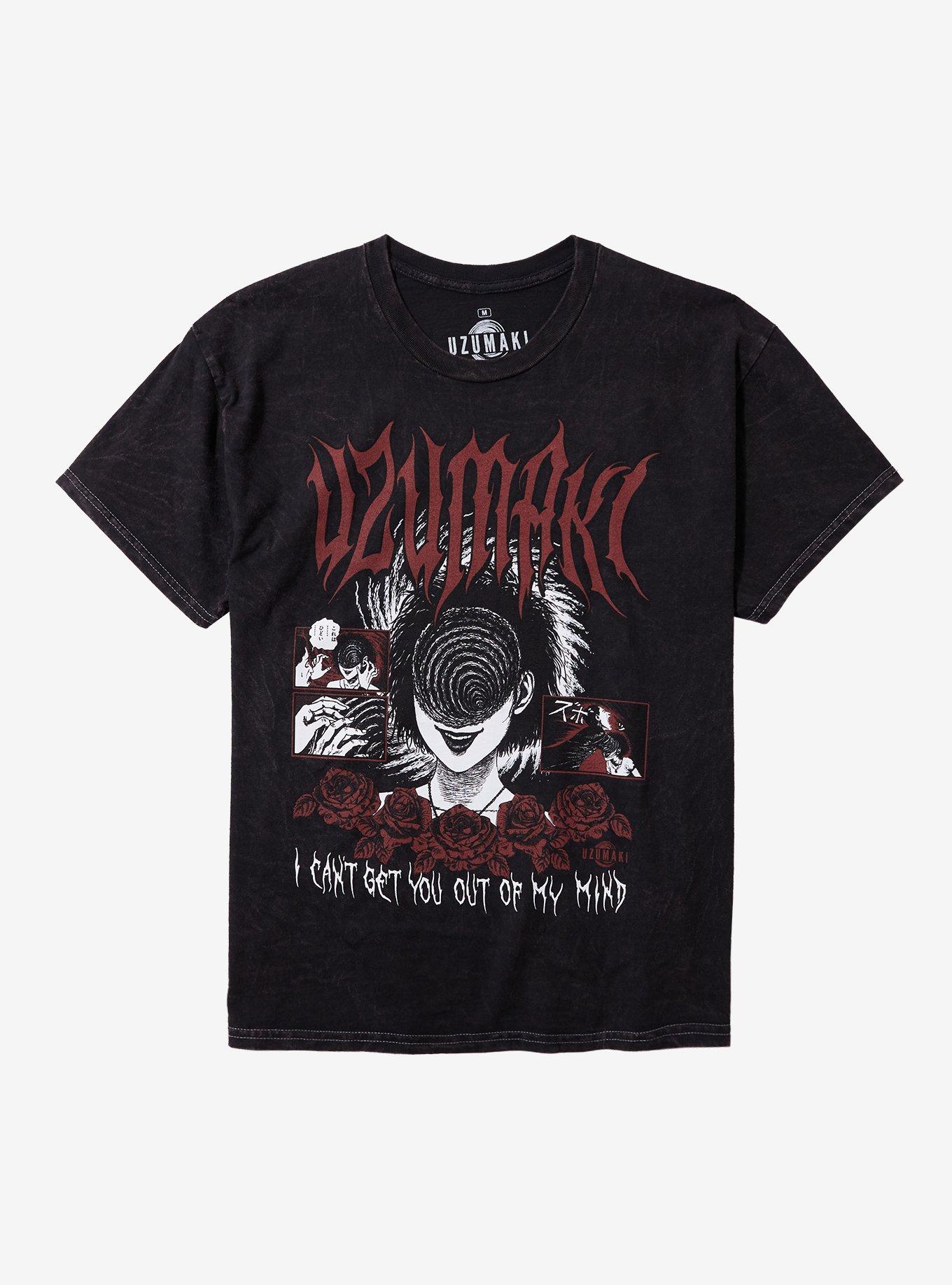 Junji Ito Uzumaki Out Of My Mind T-Shirt
