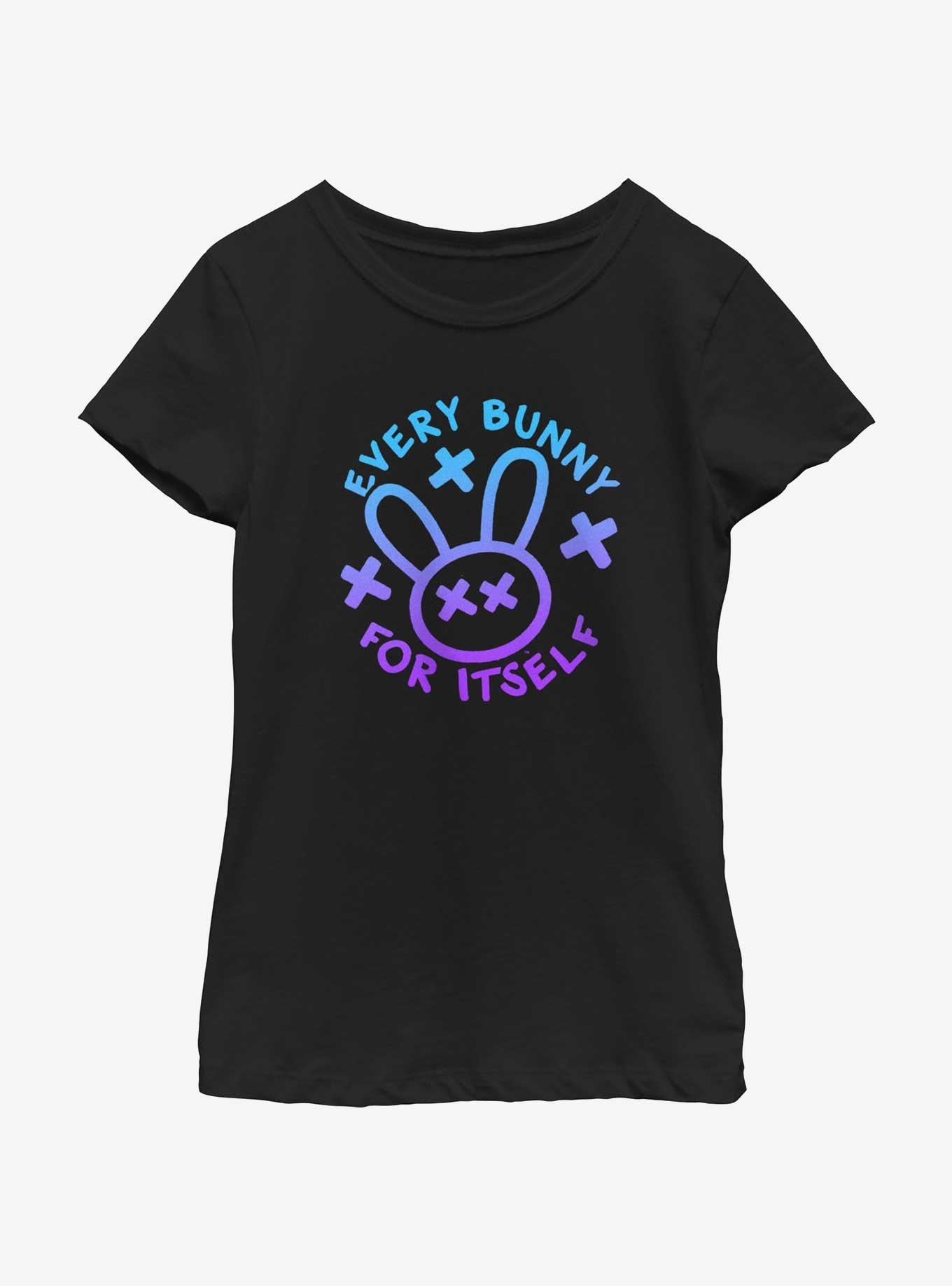 My Pet Hooligan Every Bunny For Itself Youth Girls T-Shirt, , hi-res