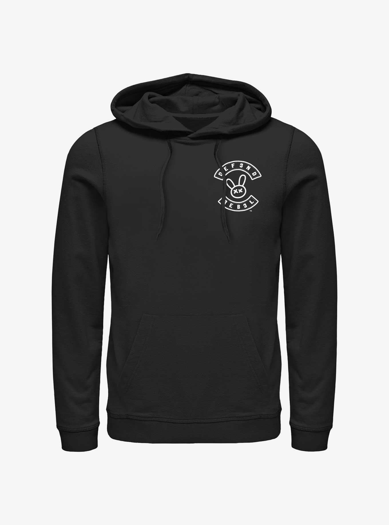 My Pet Hooligan Defend Rebel Pocket Logo Hoodie, , hi-res