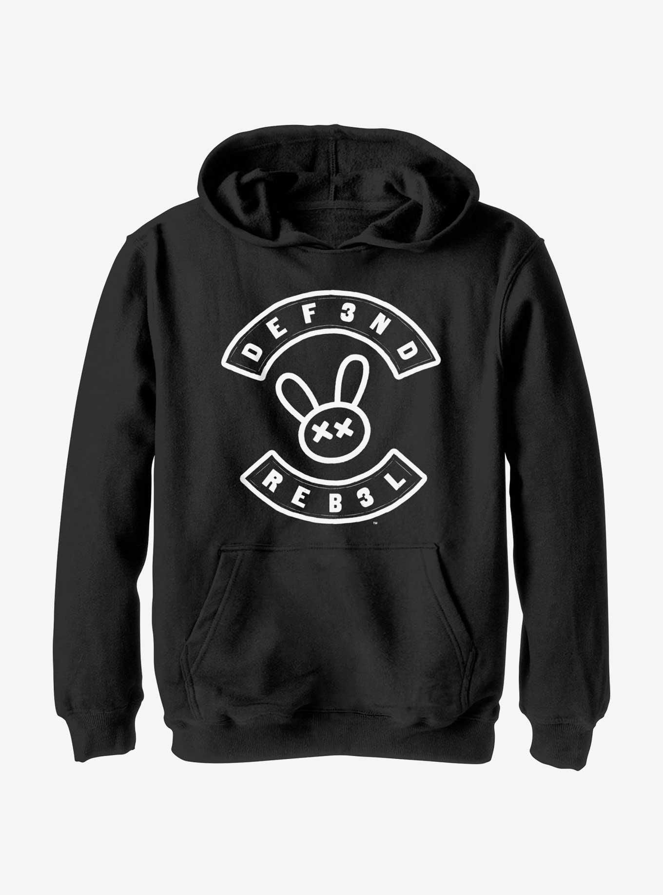 My Pet Hooligan Defend Rebel Logo Youth Hoodie, , hi-res