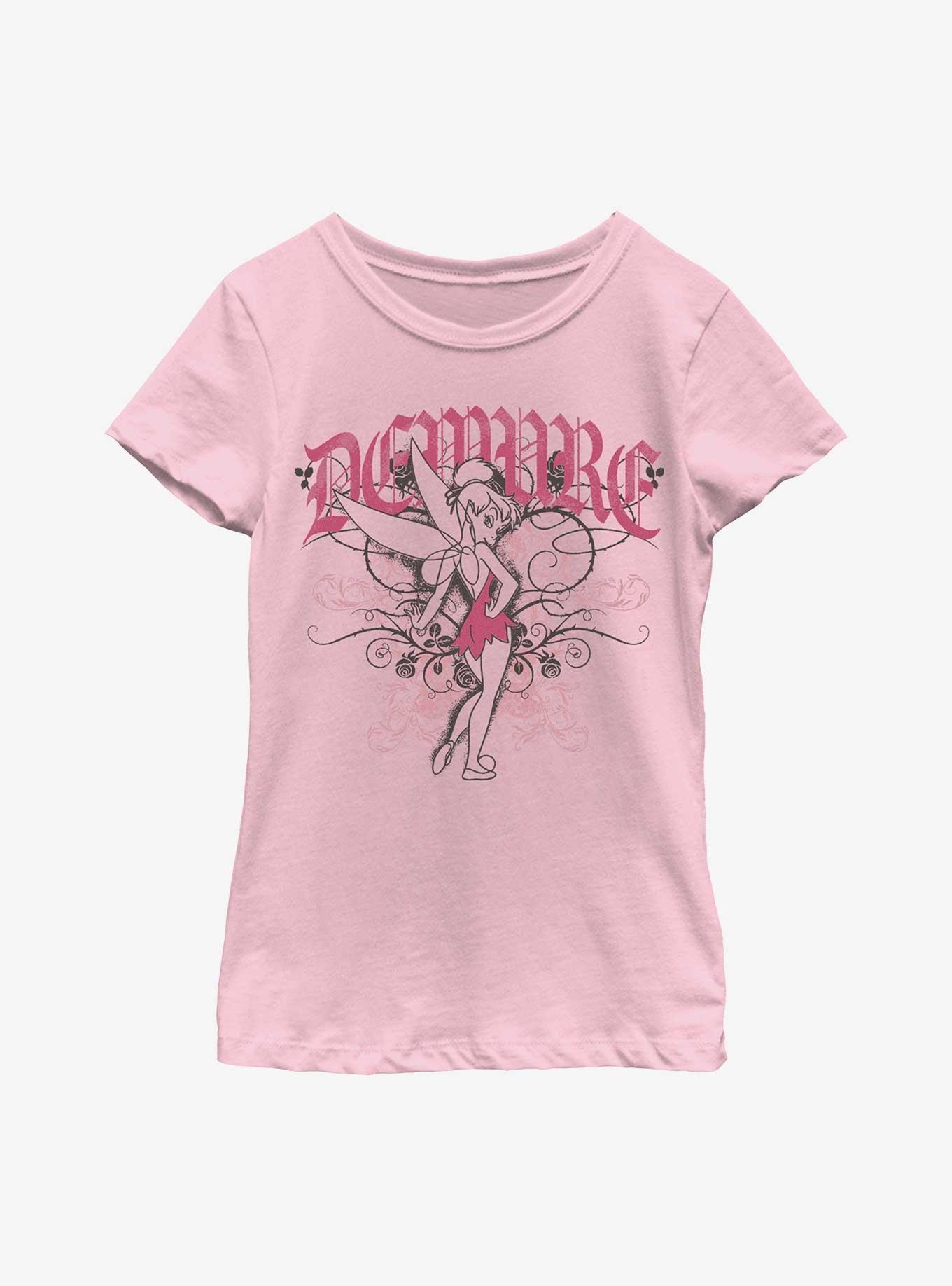 Disney Tinker Bell Demure Youth Girls T-Shirt, , hi-res