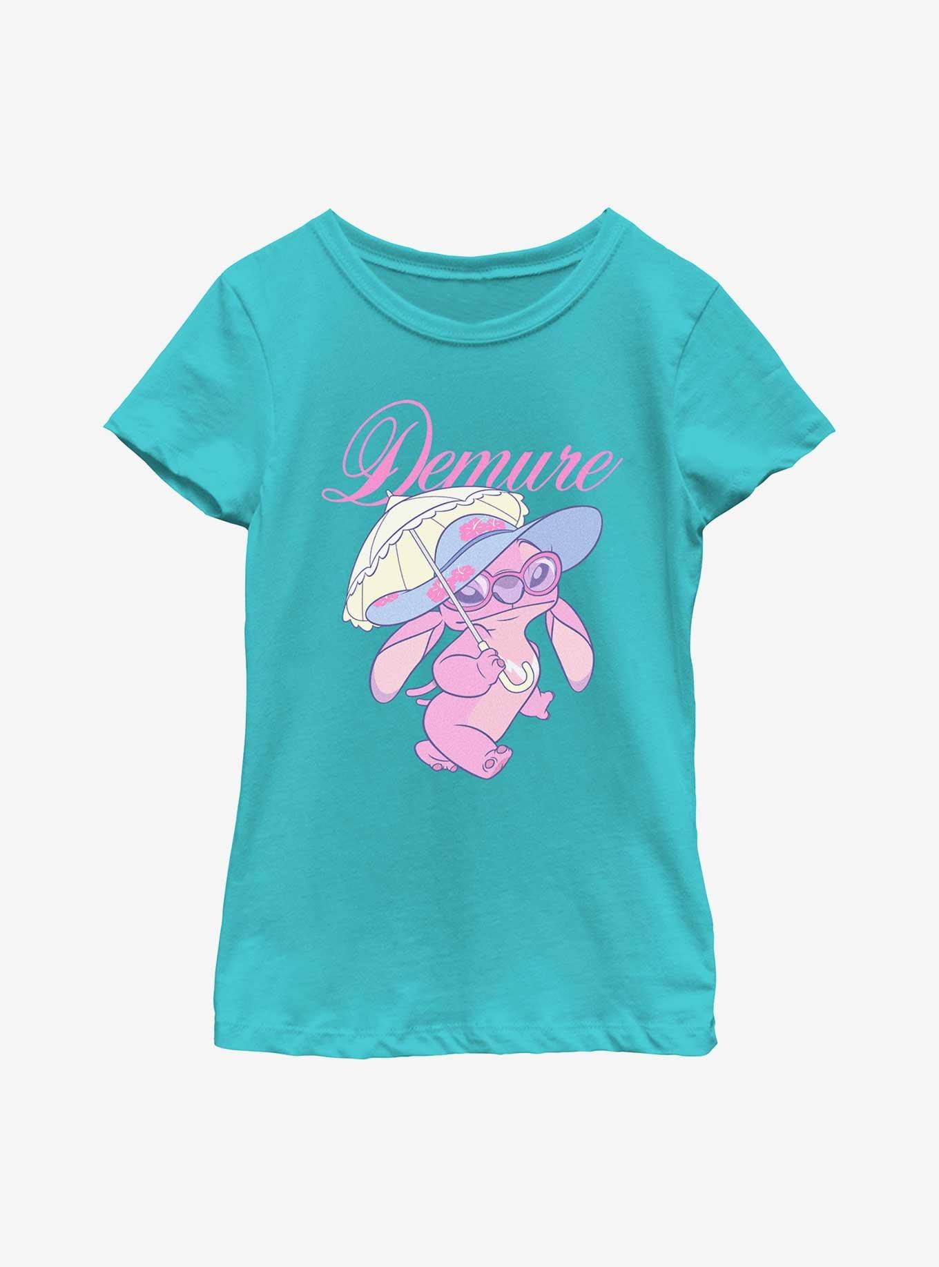 Disney Lilo & Stitch Demure Angel Youth Girls T-Shirt, , hi-res