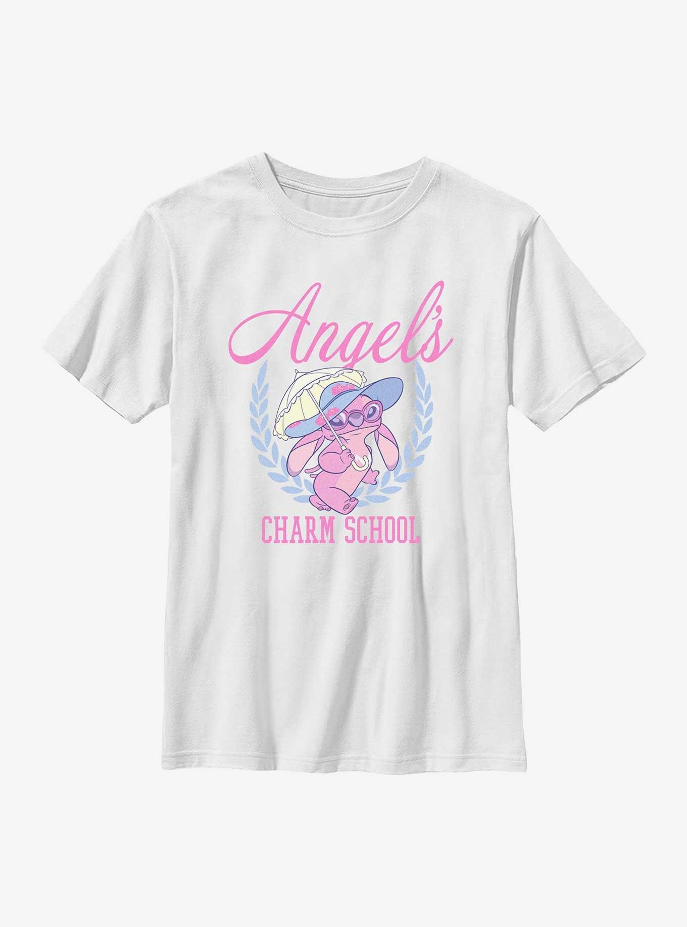 Disney Lilo & Stitch Angel Charm School Youth T-Shirt, , hi-res