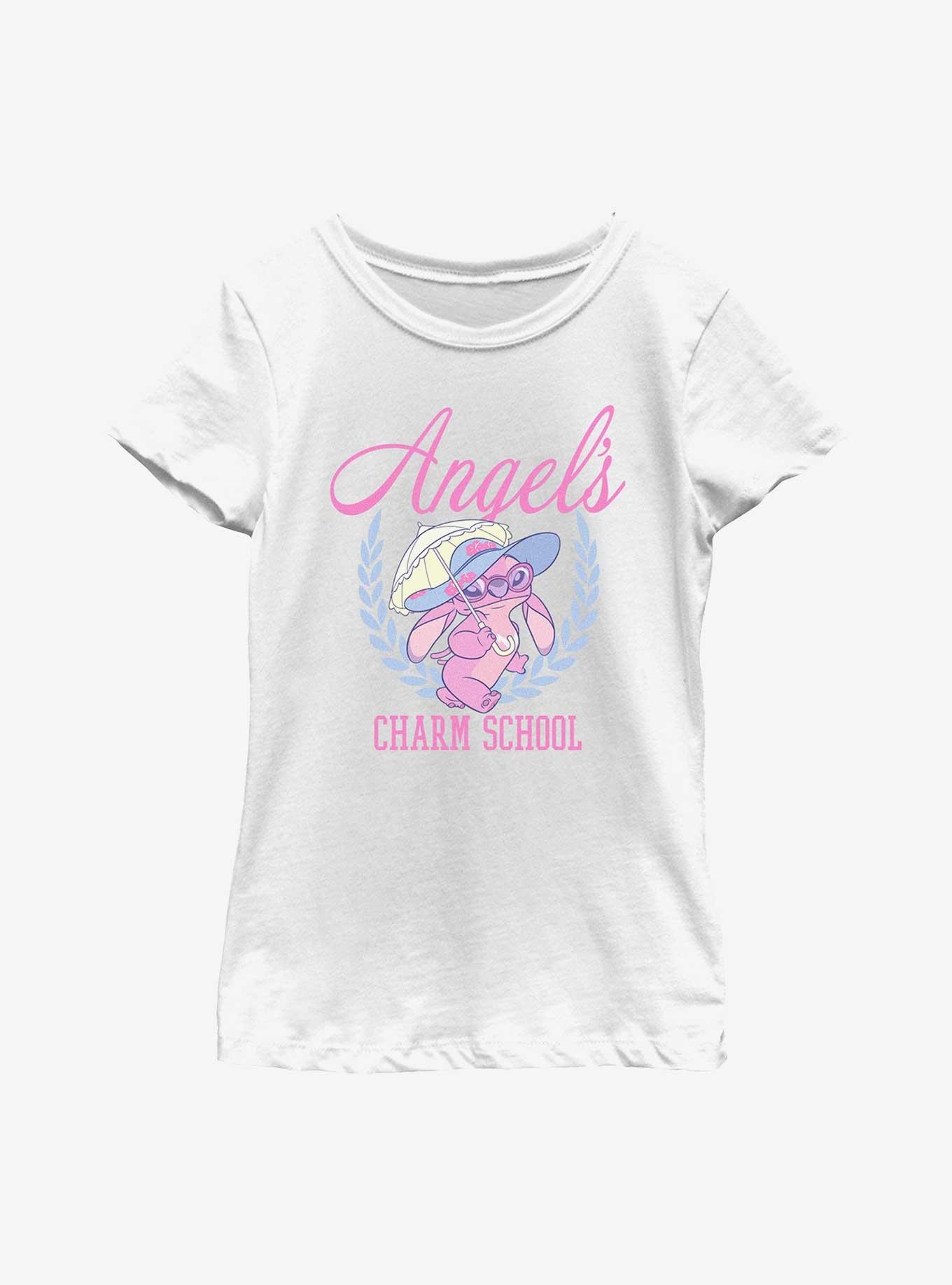 Disney Lilo & Stitch Angel Charm School Youth Girls T-Shirt, , hi-res