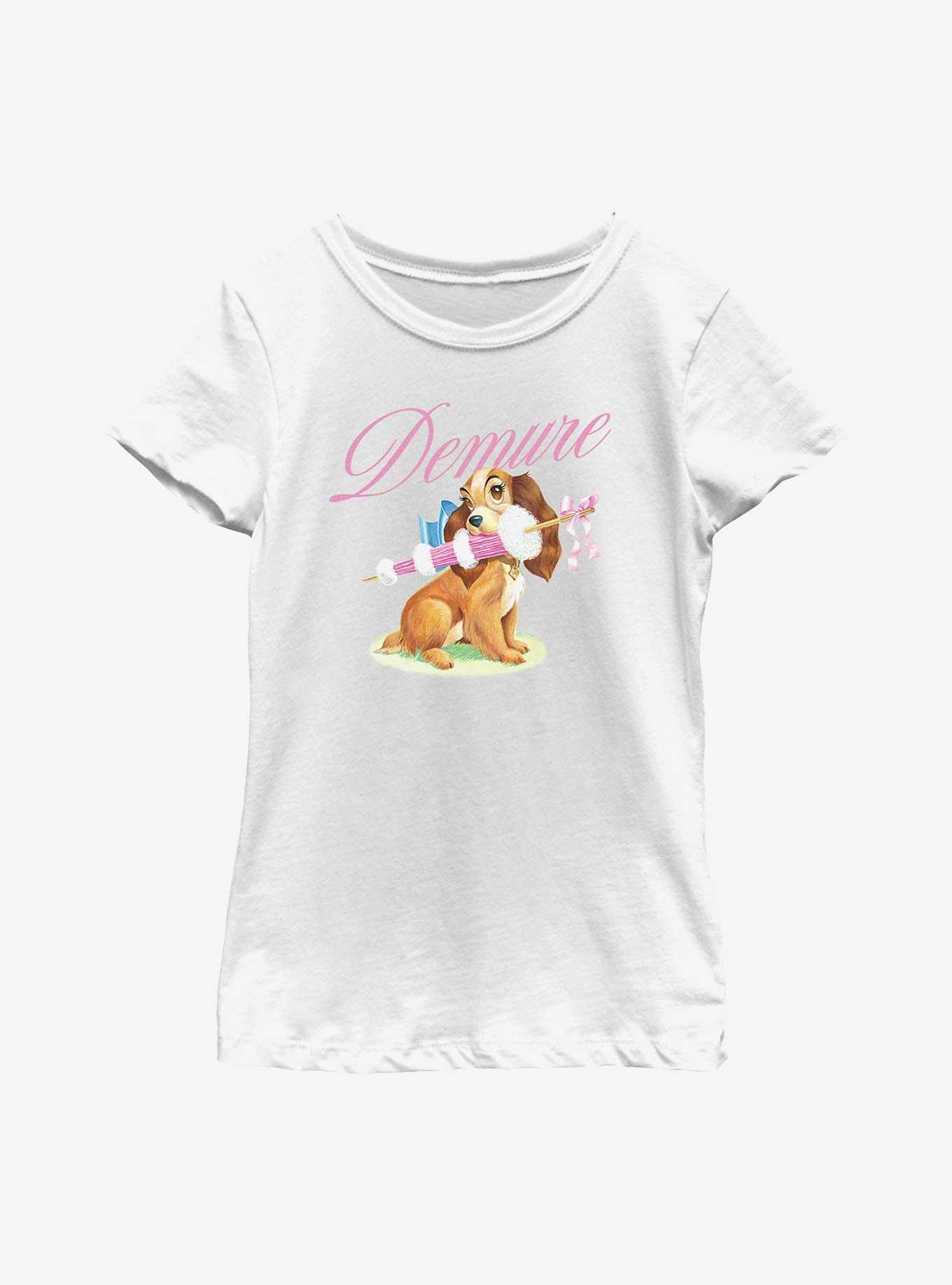 Disney Lady And The Tramp Demure Lady Youth Girls T-Shirt, , hi-res