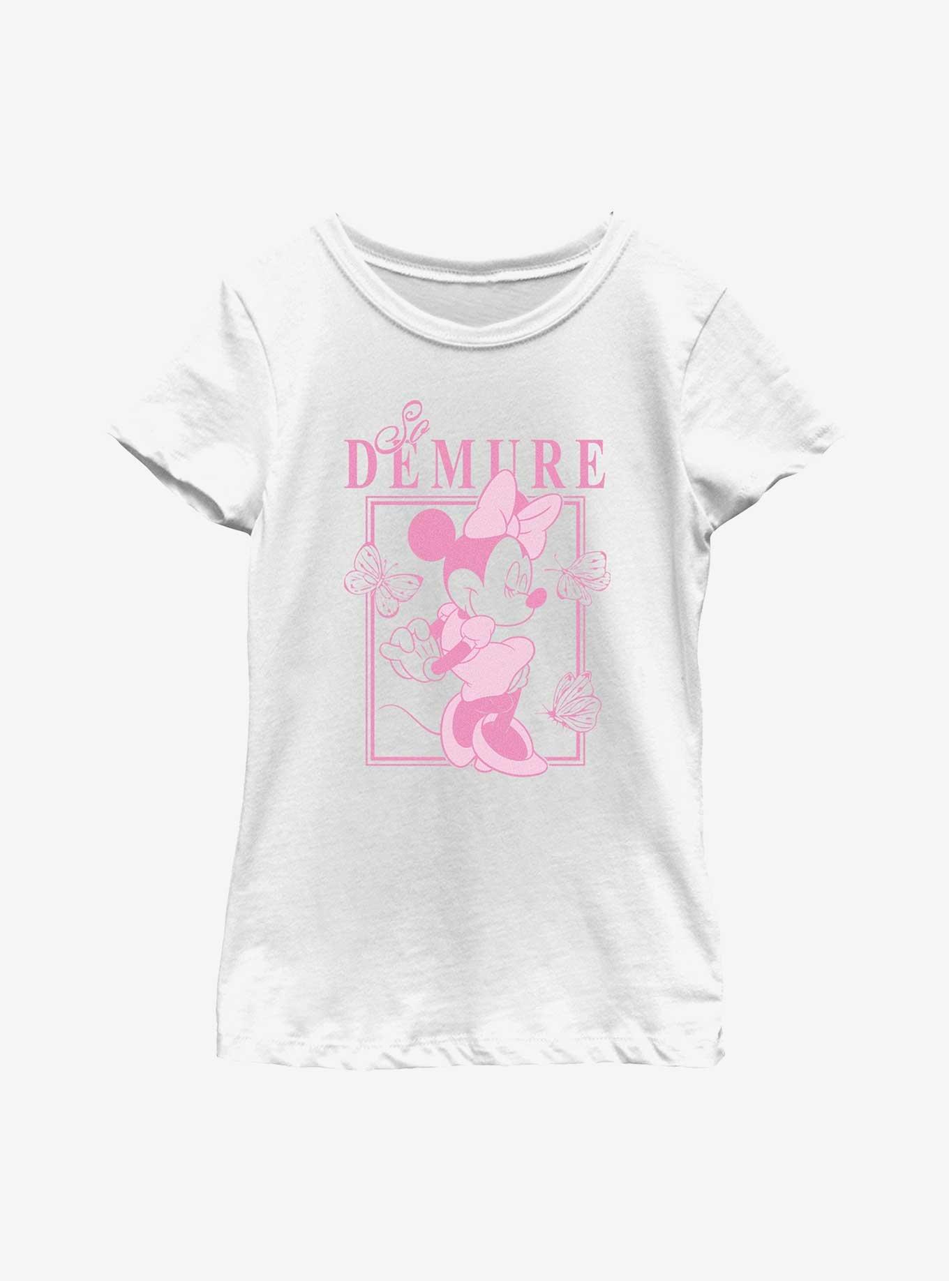 Disney Minnie Mouse So Demure Youth Girls T-Shirt, , hi-res