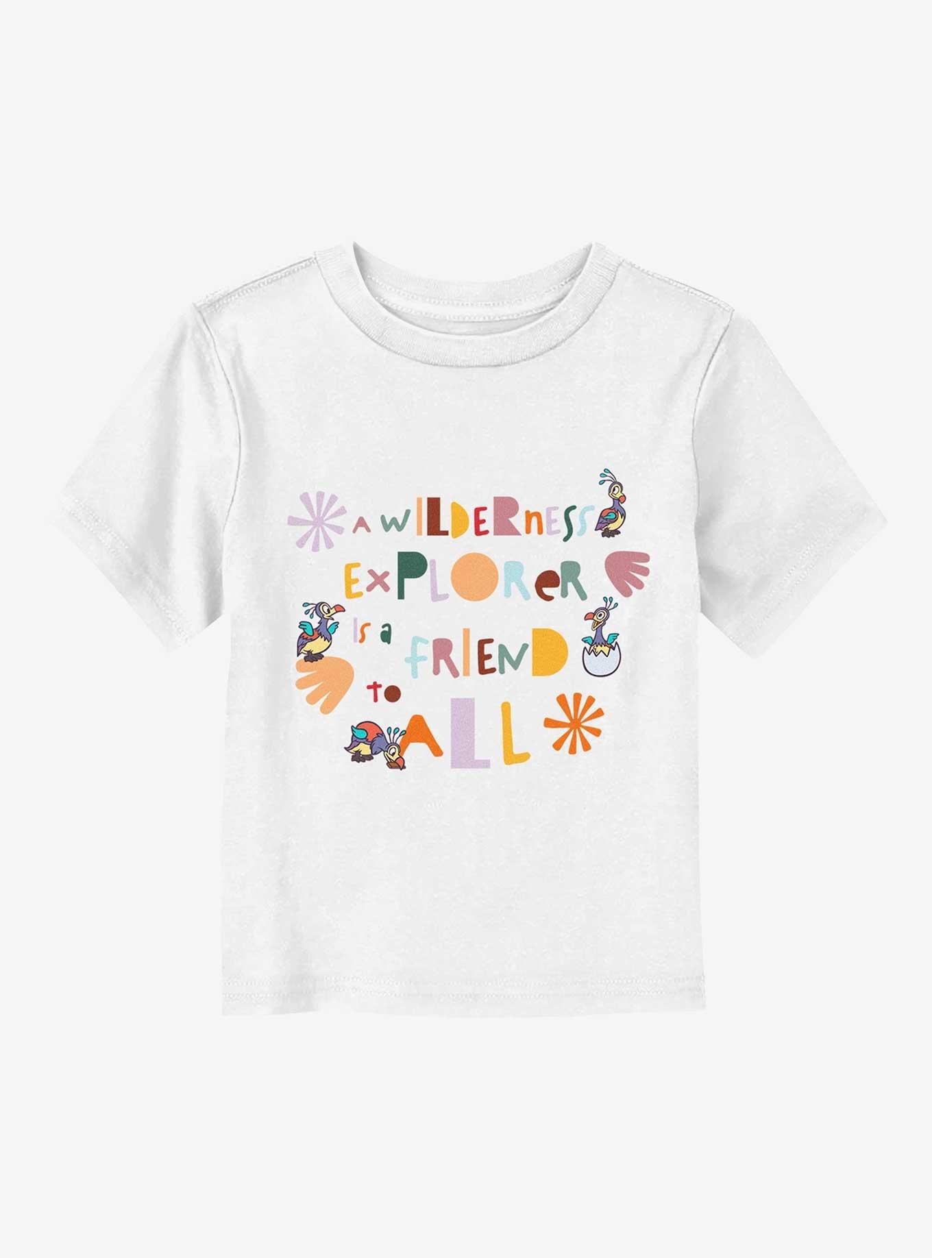 Disney Pixar Up Explorer Is A Friend Toddler T-Shirt, WHITE, hi-res
