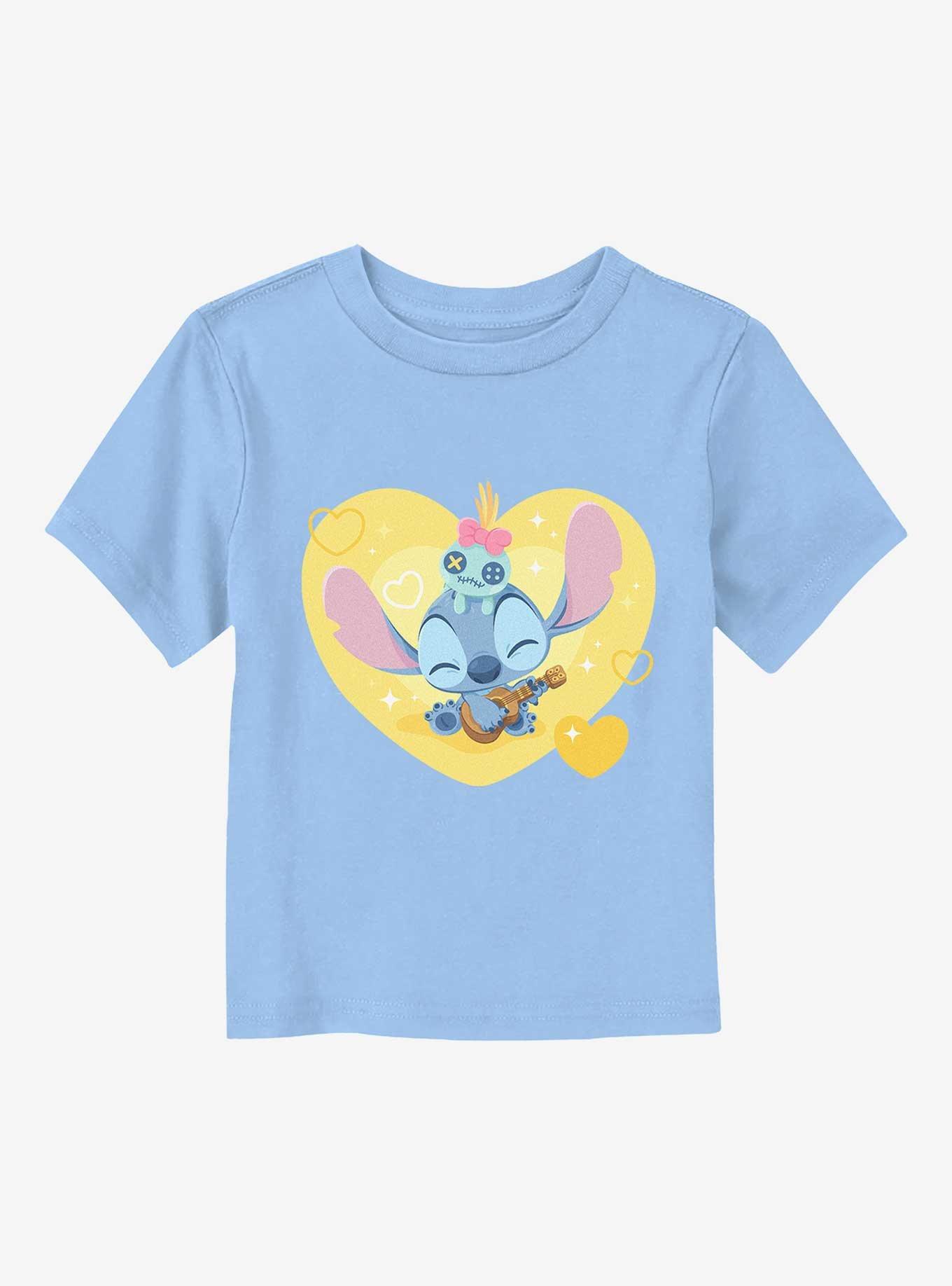 Disney Lilo & Stitch Stitch Plays Ukulele Toddler T-Shirt, , hi-res