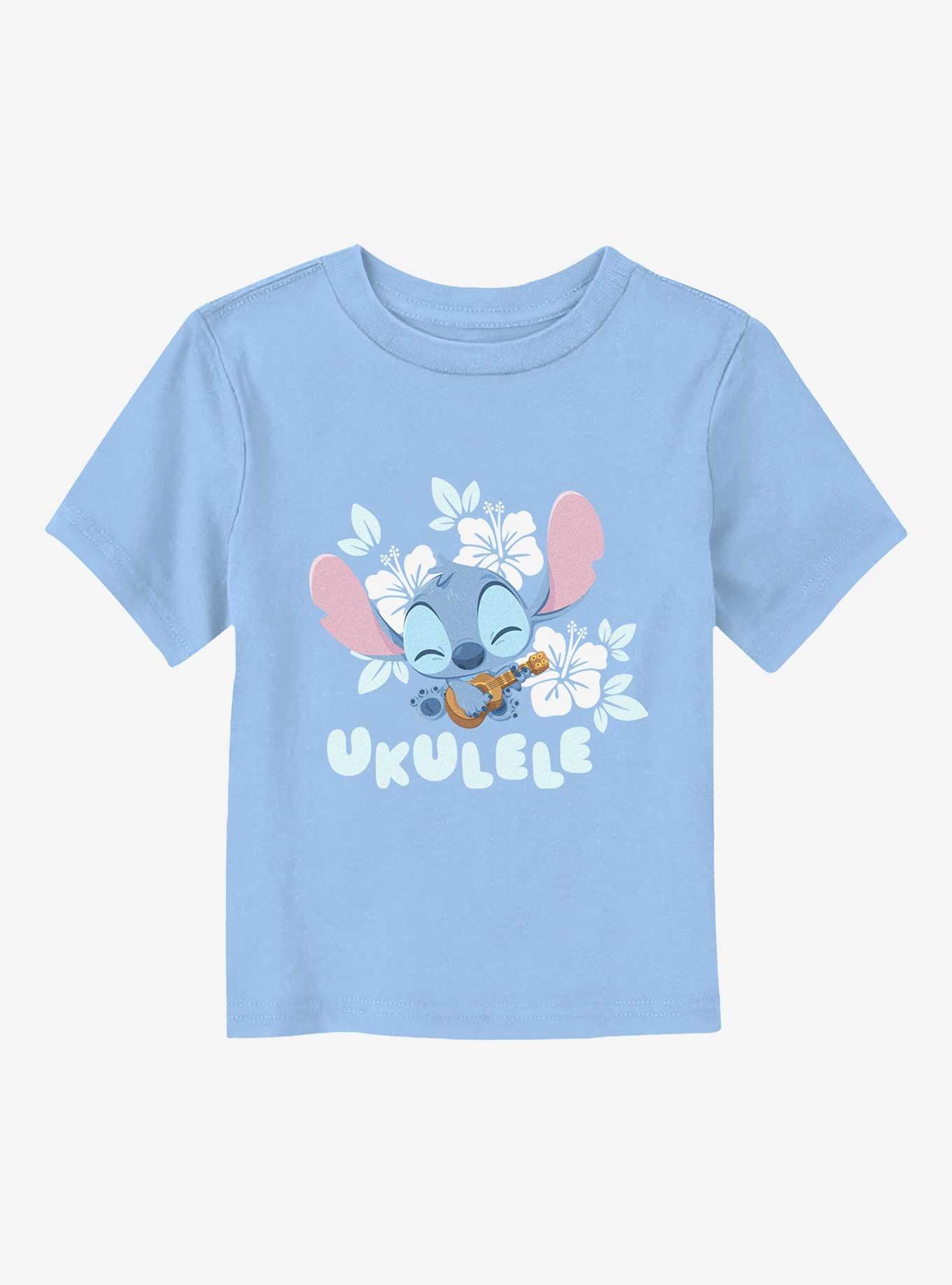Disney Lilo & Stitch Stitch With Ukulele Toddler T-Shirt, , hi-res