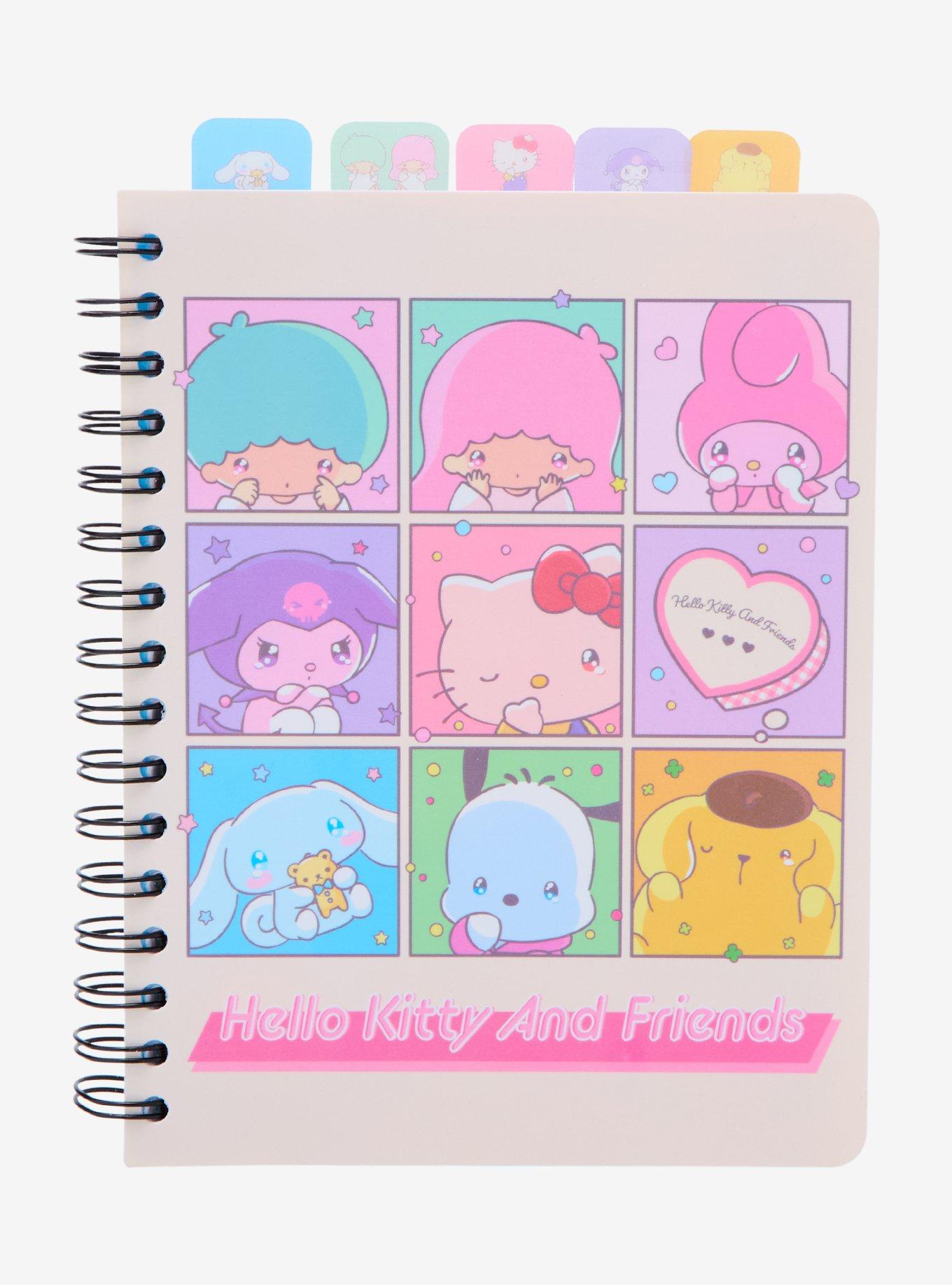 Hello Kitty & Friends Crying Tab Journal Hot Topic Exclusive, , hi-res