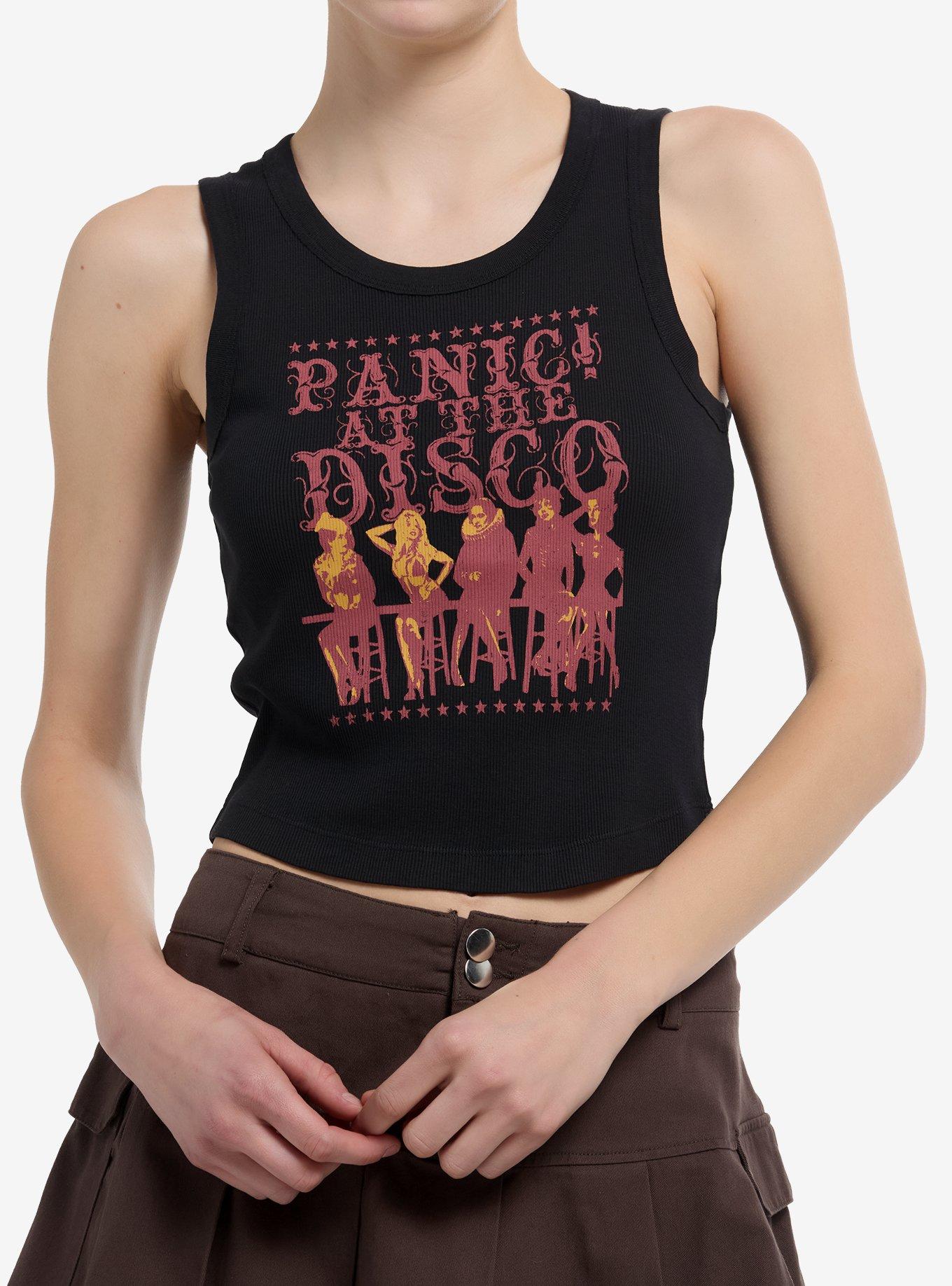 Panic! At The Disco Fever Can't Sweat Out Girls Crop Tank Top
