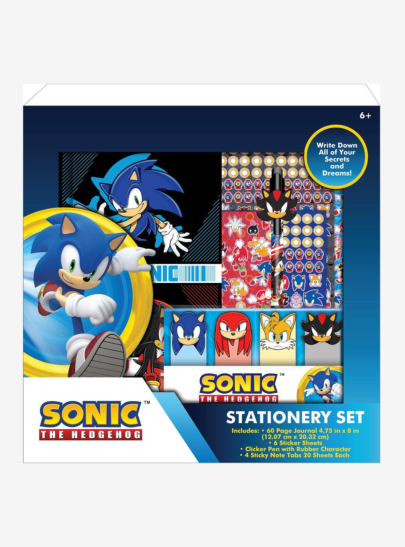 Sonic The Hedgehog Stationery Set, , hi-res