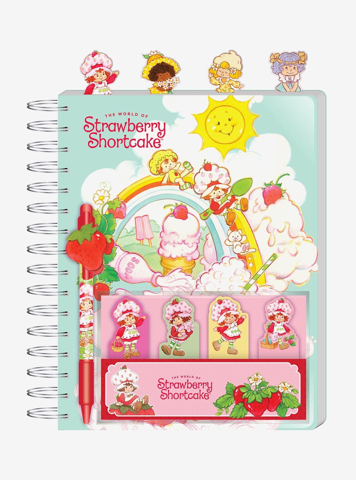 Strawberry Shortcake Mini Tabbed Journal Set, , hi-res